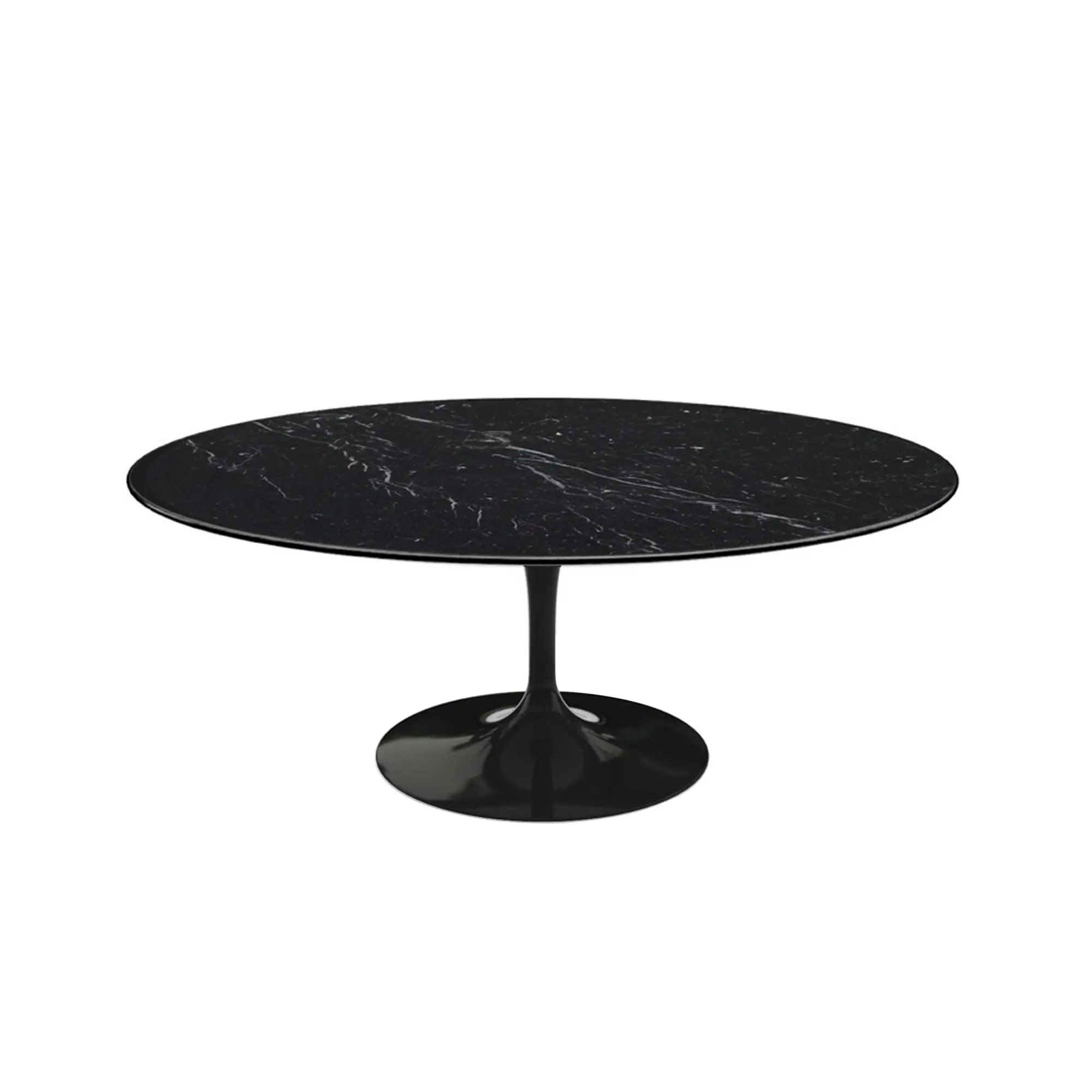 Saarinen Oval Sofabord Black