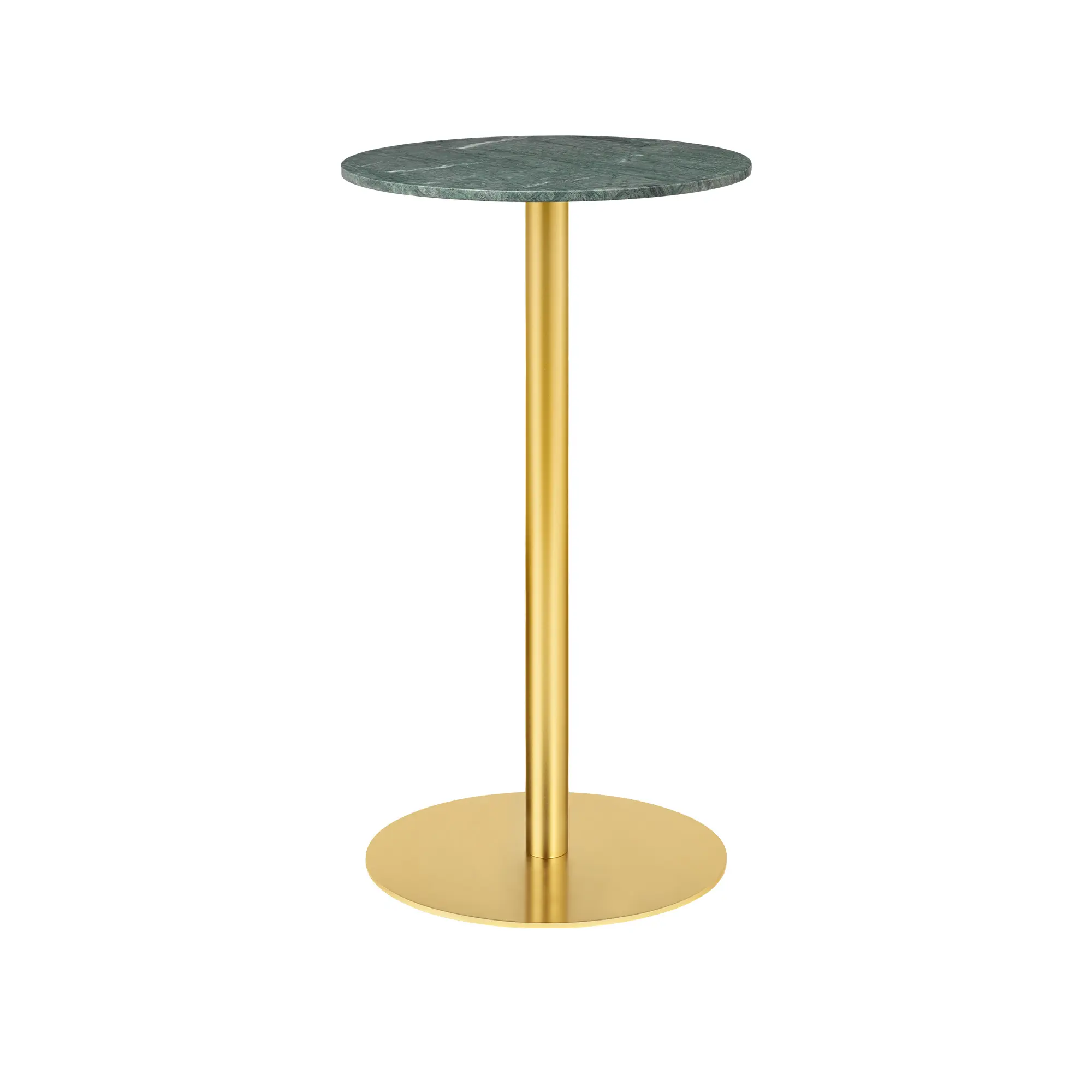 GUBI 1.0 barbord Ø60 cm mässing