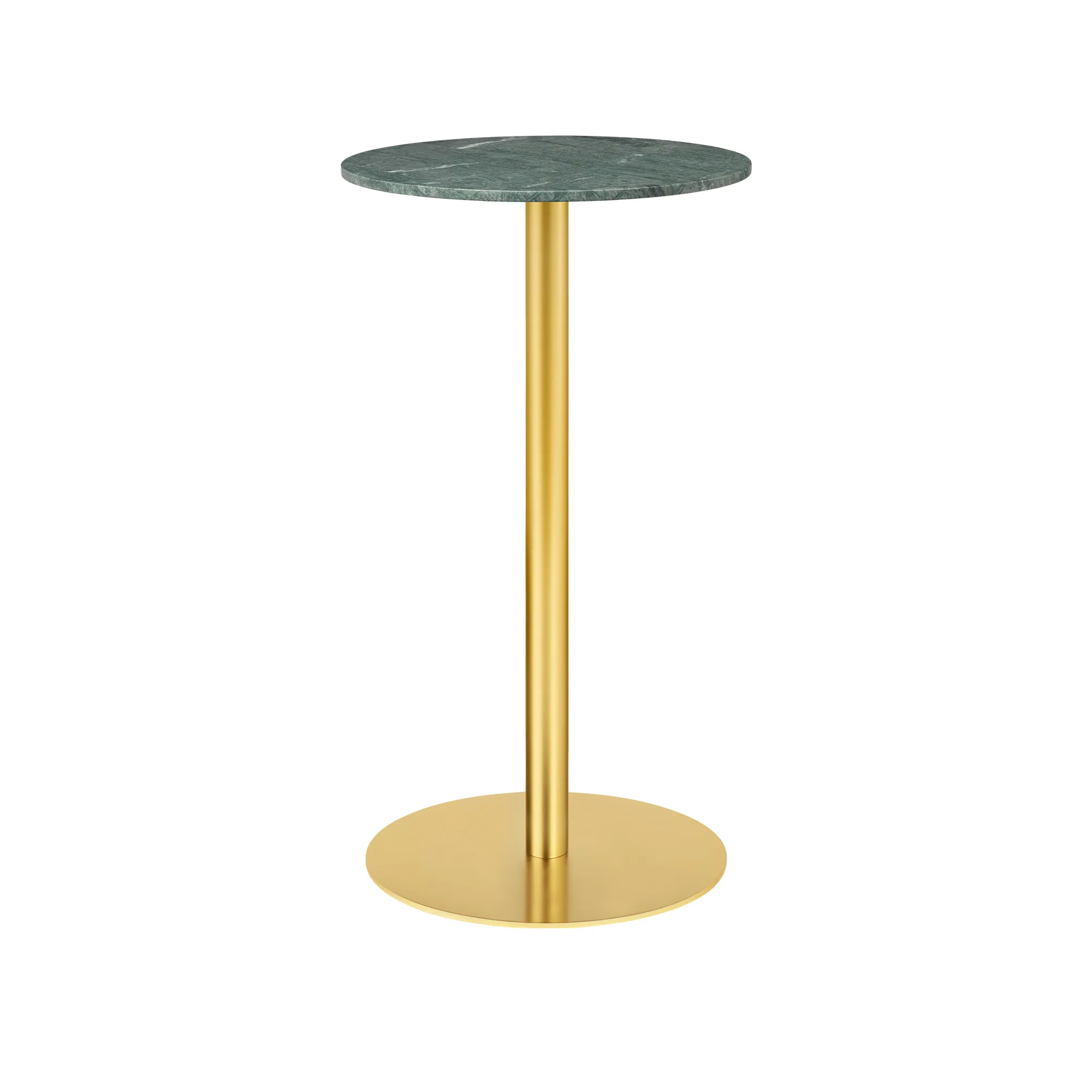 GUBI 1.0 barbord Ø60 cm mässing