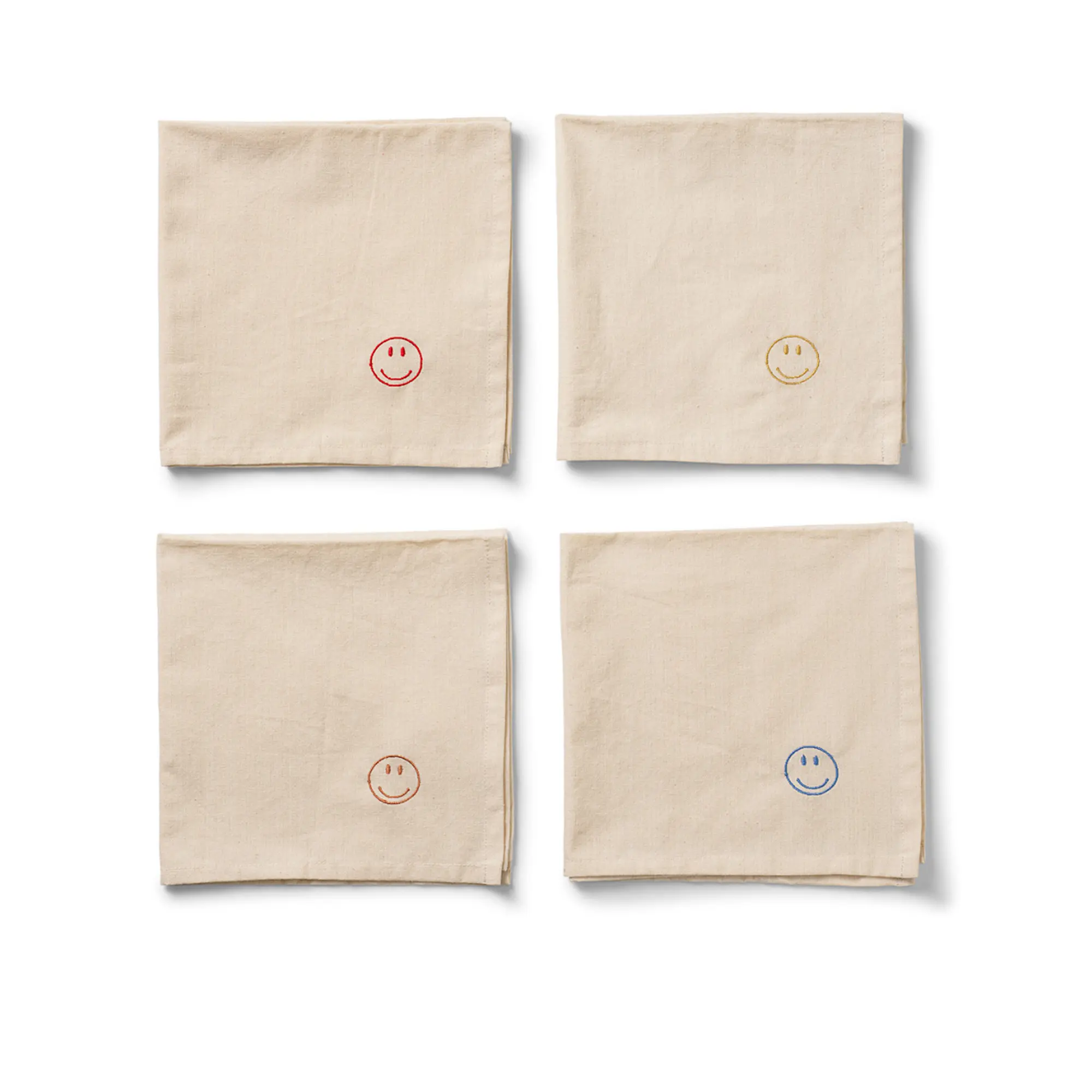 Napkin set Happy