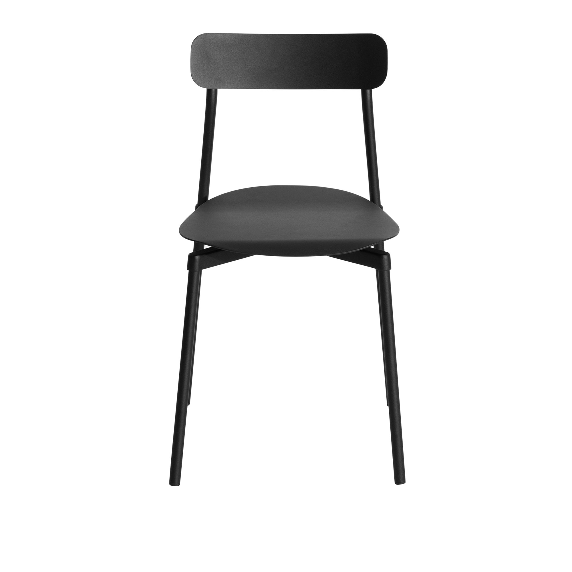 Petite Friture - Fromme Chair, Black - Matstolar utomhus - Tom Chung | Utemöbler - Utestolar - Matstolar Utomhus | Möbelexperten