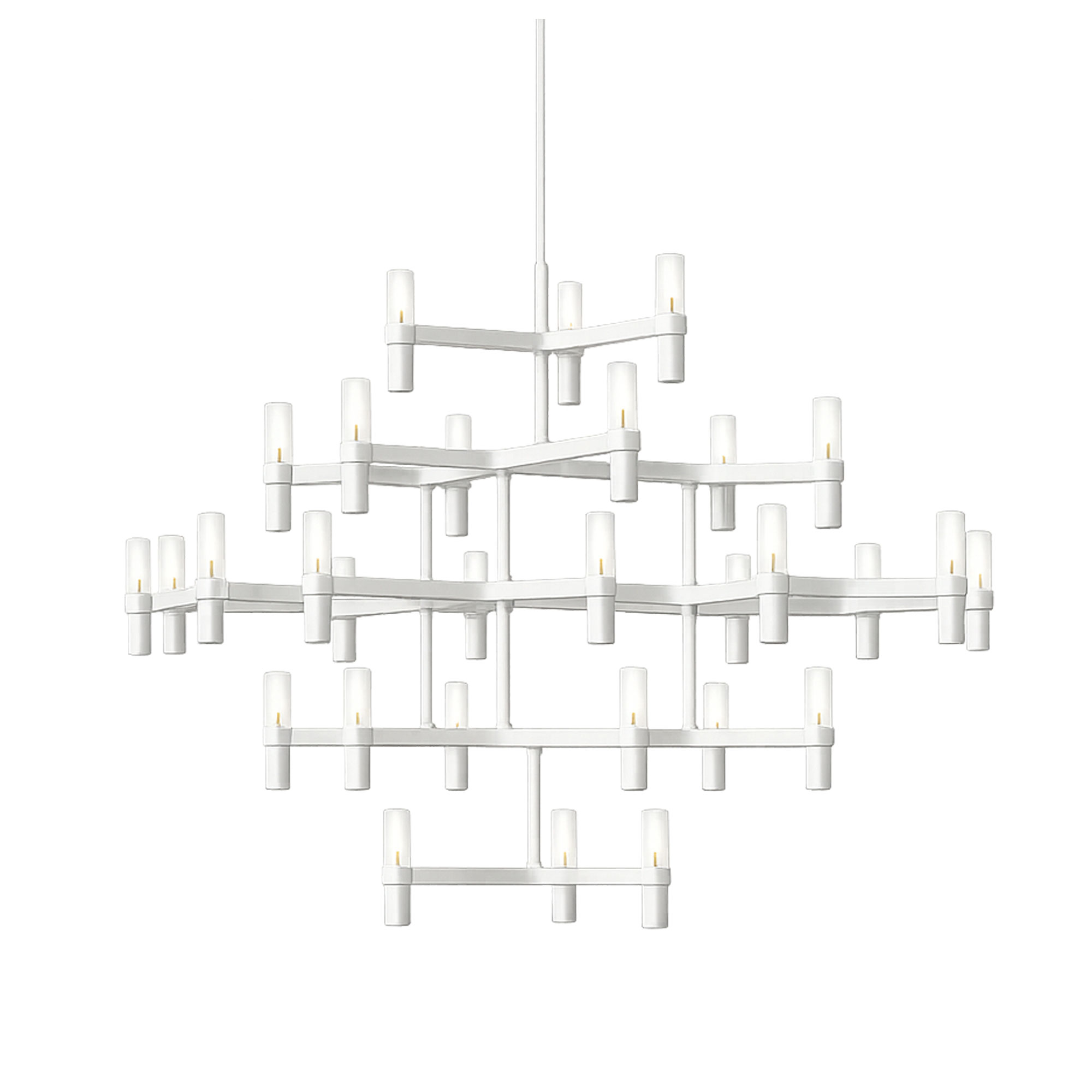 Nemo Lighting - Crown Major ljuskrona vit - Takkronor - Jehs + Laub - Vit