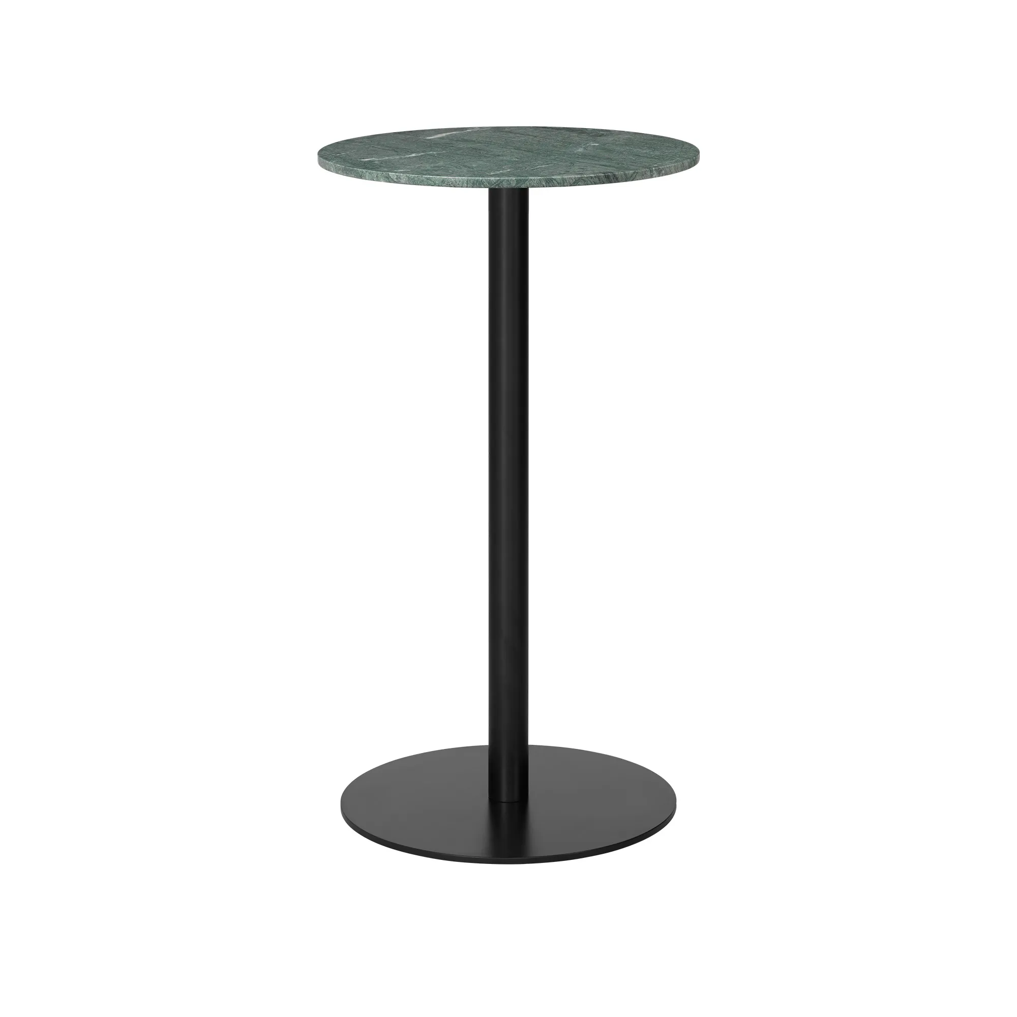 GUBI 1.0 barbord Ø60 cm svart