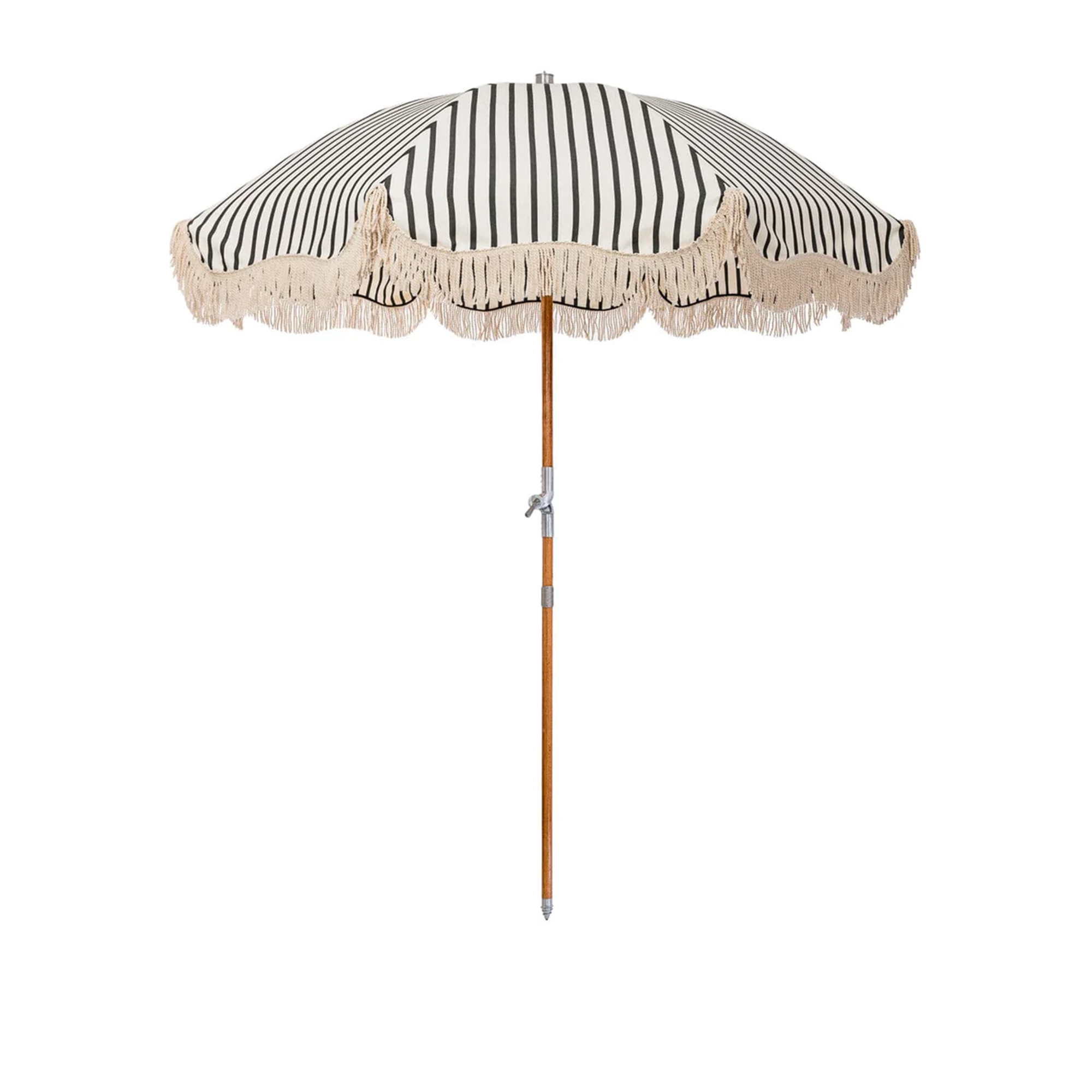 Business & Pleasure - Premium Umbrella - Monaco Black Stripe - Parasoll
