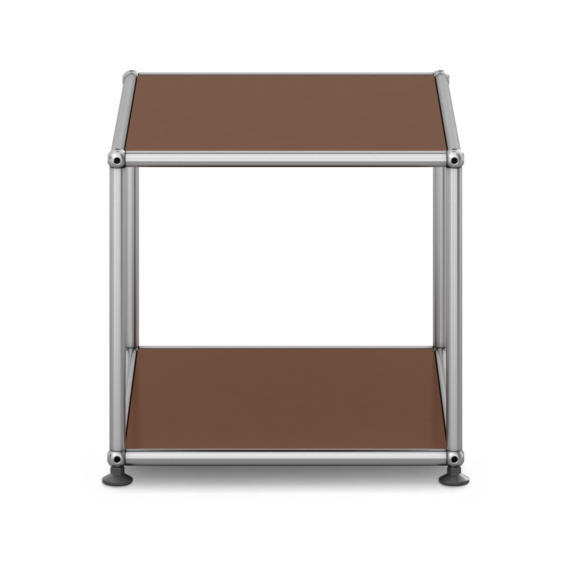 USM - USM Haller M21 22 USM Brown - Sidobord - Fritz Haller & Paul Schärer - Brun - Metall | Möbler - Bord - Sidobord | Möbelexperten