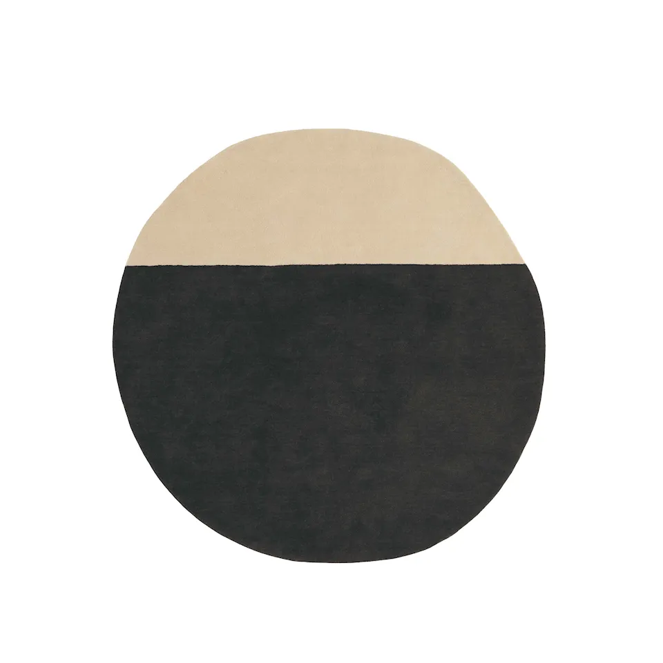 Pearls Rug Black