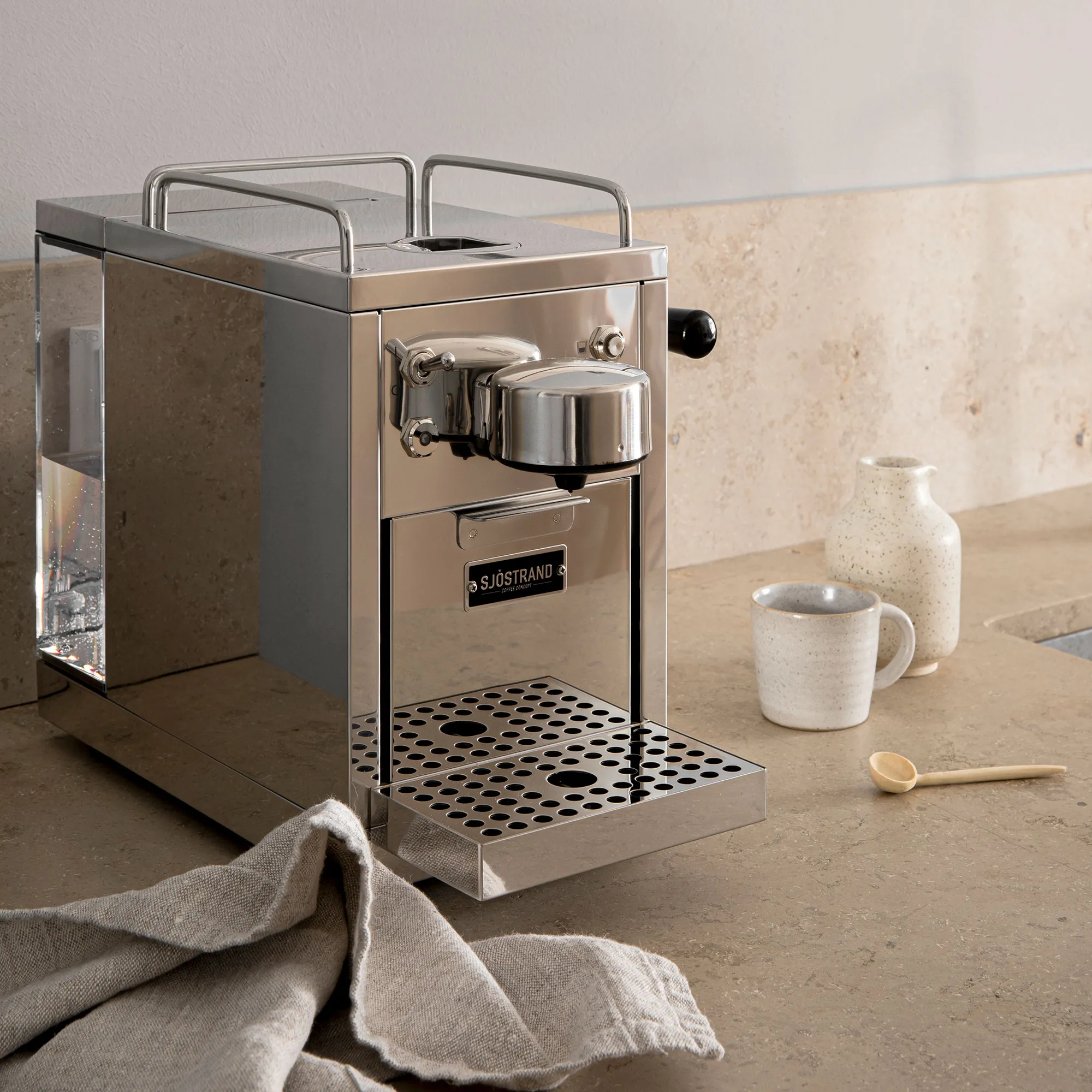The Original Espresso Capsule Machine Rostfritt Stål
