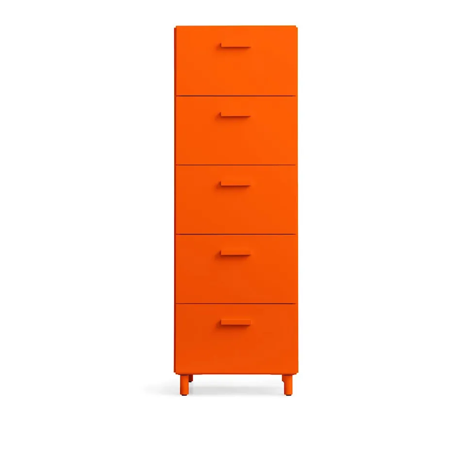 Relief Chest of Drawers Tall Legs