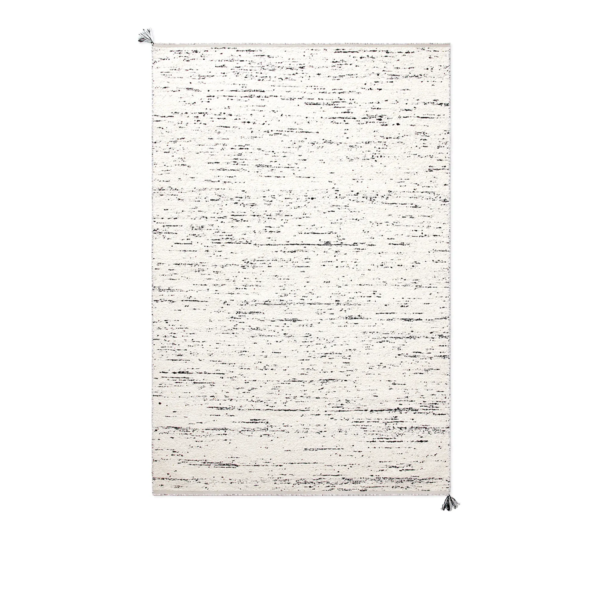 Boucle Cream/Black ullmatta