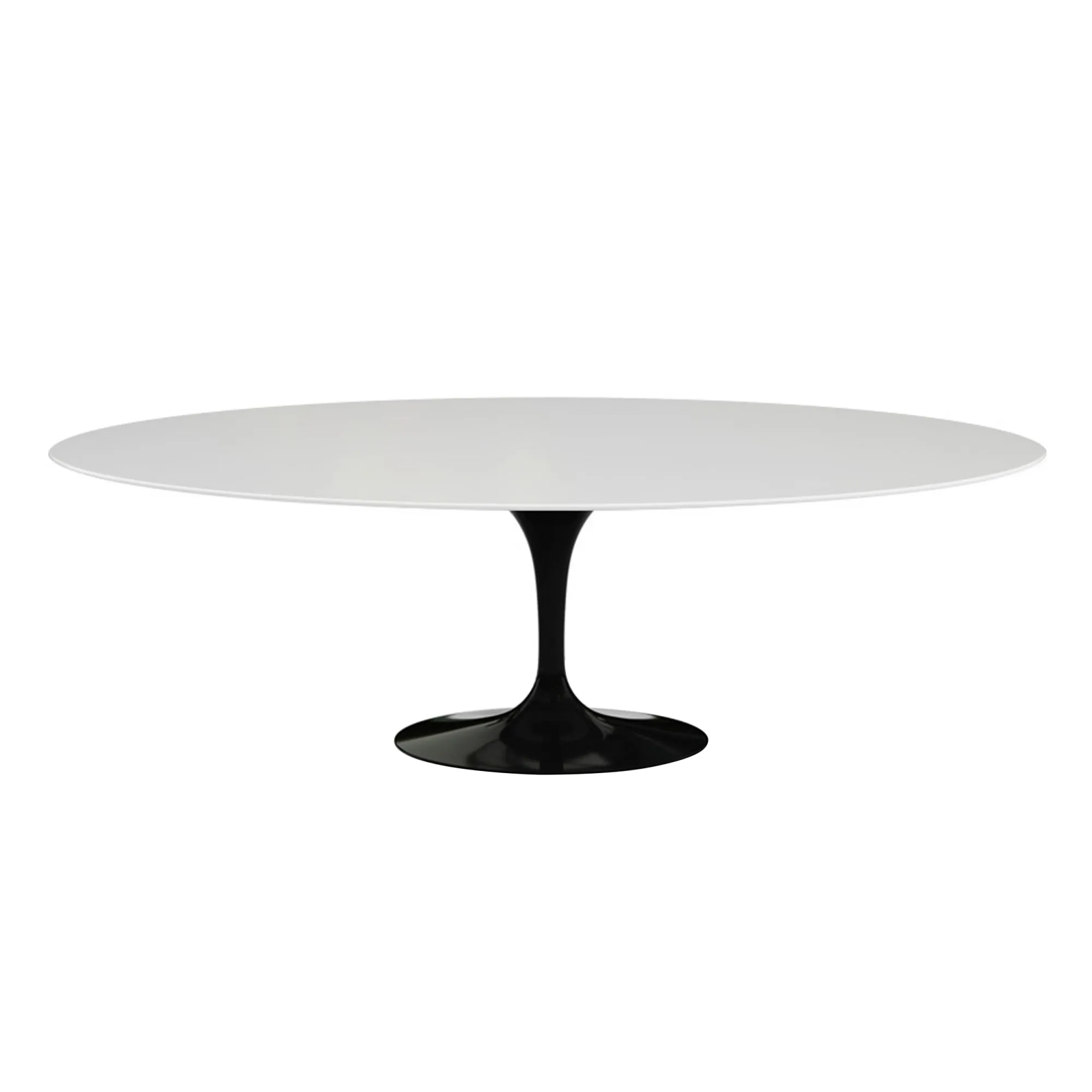 Saarinen Oval matbord 244 cm Black