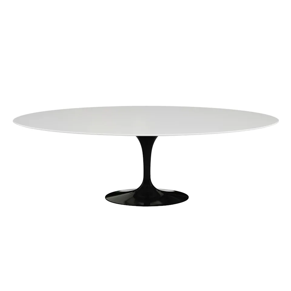 Saarinen Oval matbord 244 cm Black