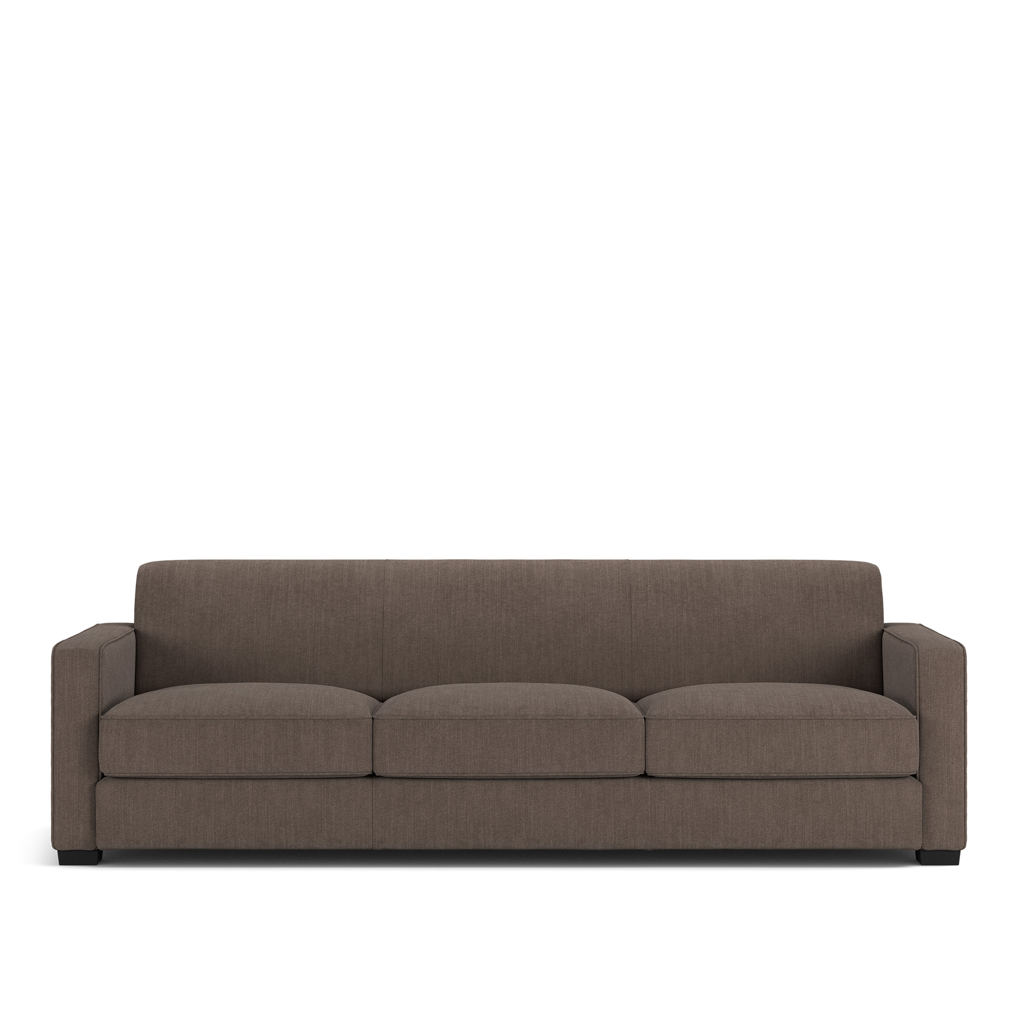 NOGA - Classic 02 Sofa Shadow Dark Brown - Soffor - Brun - Bomull/Lin