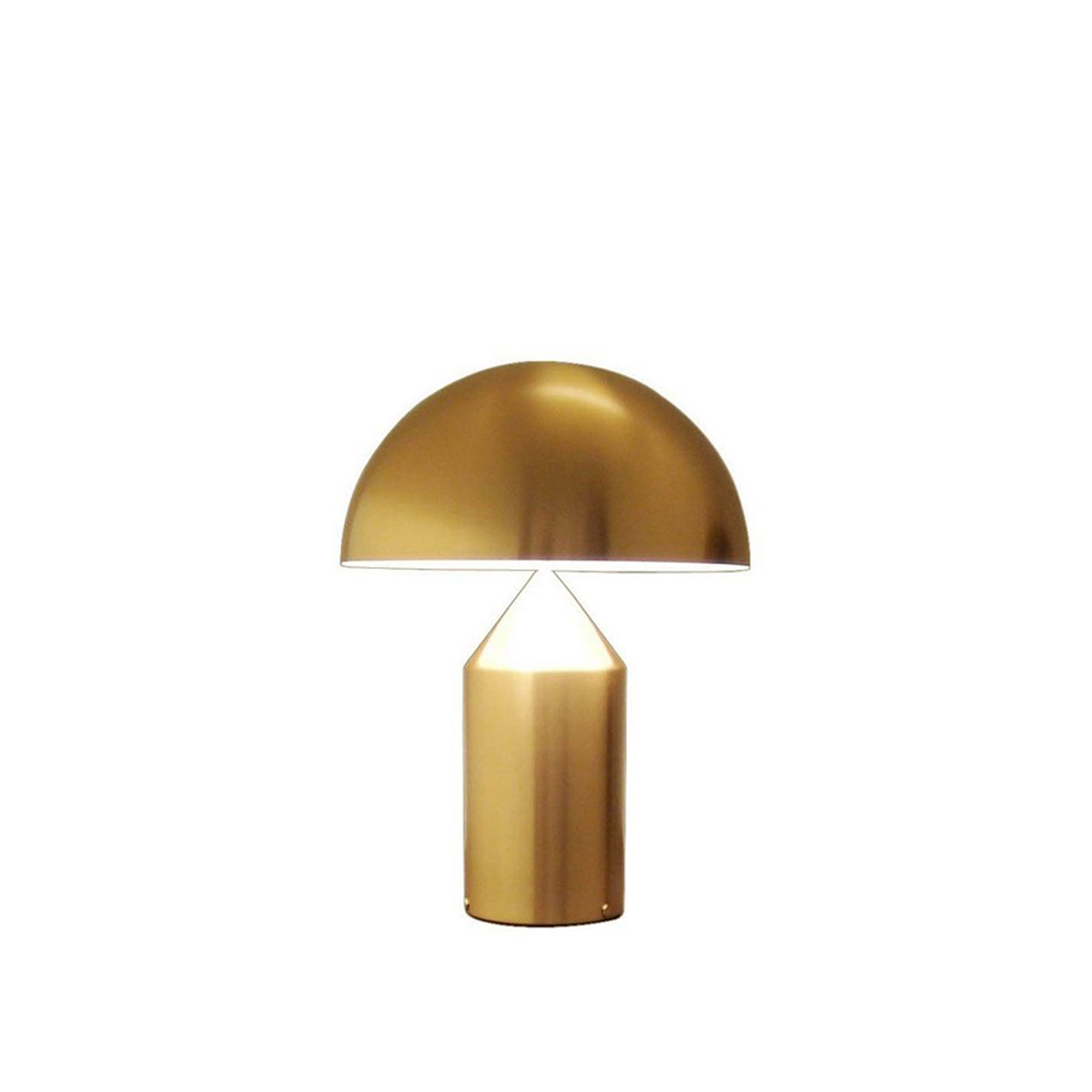 Oluce - Atollo 238, Gold - Bordslampor - designer_vico_magistretti - Guld