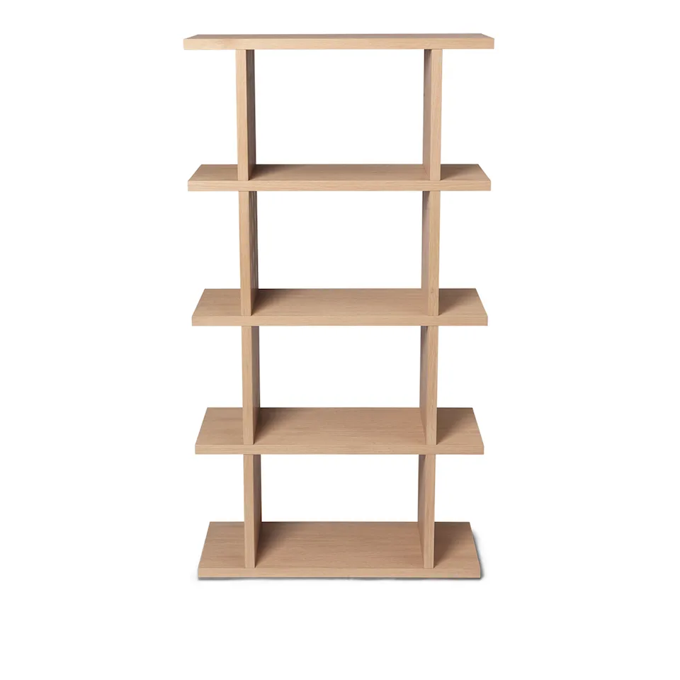 Kona bokhylla 1 x 4 hyllplan