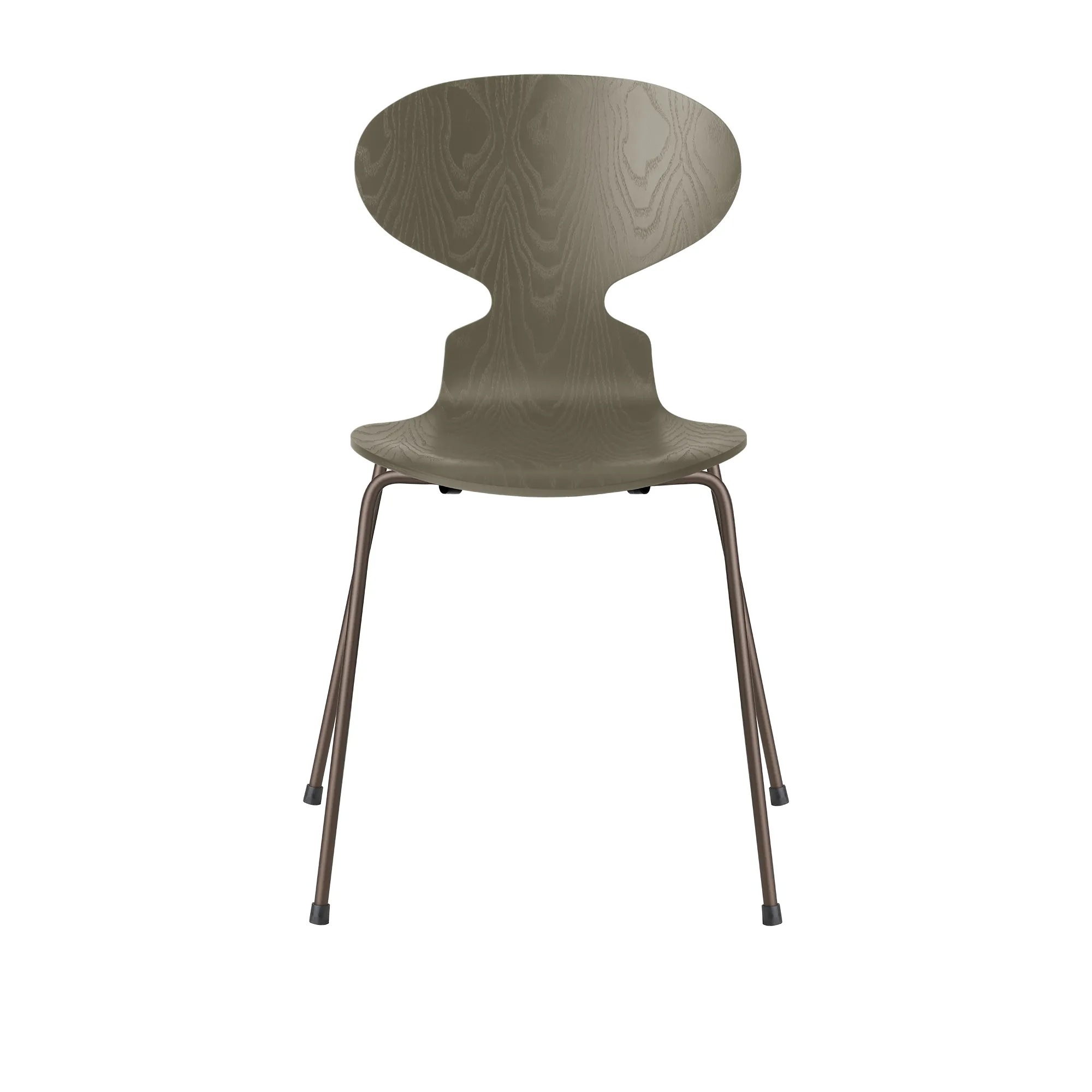 3101 Myran stol Coloured Ash Veneer Brown Bronze