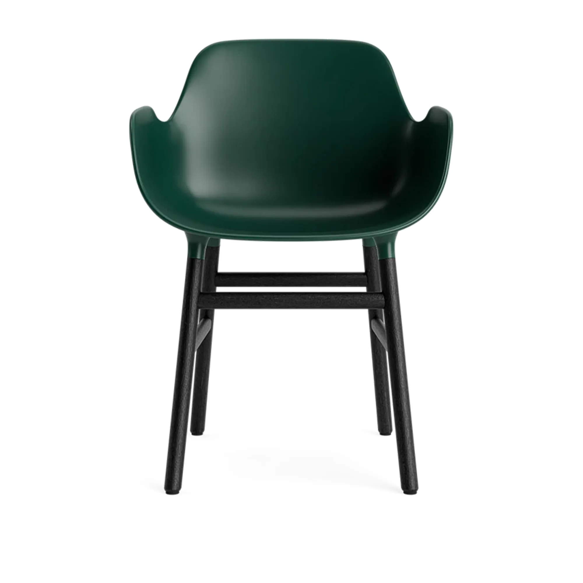 Form Armchair Black Oak