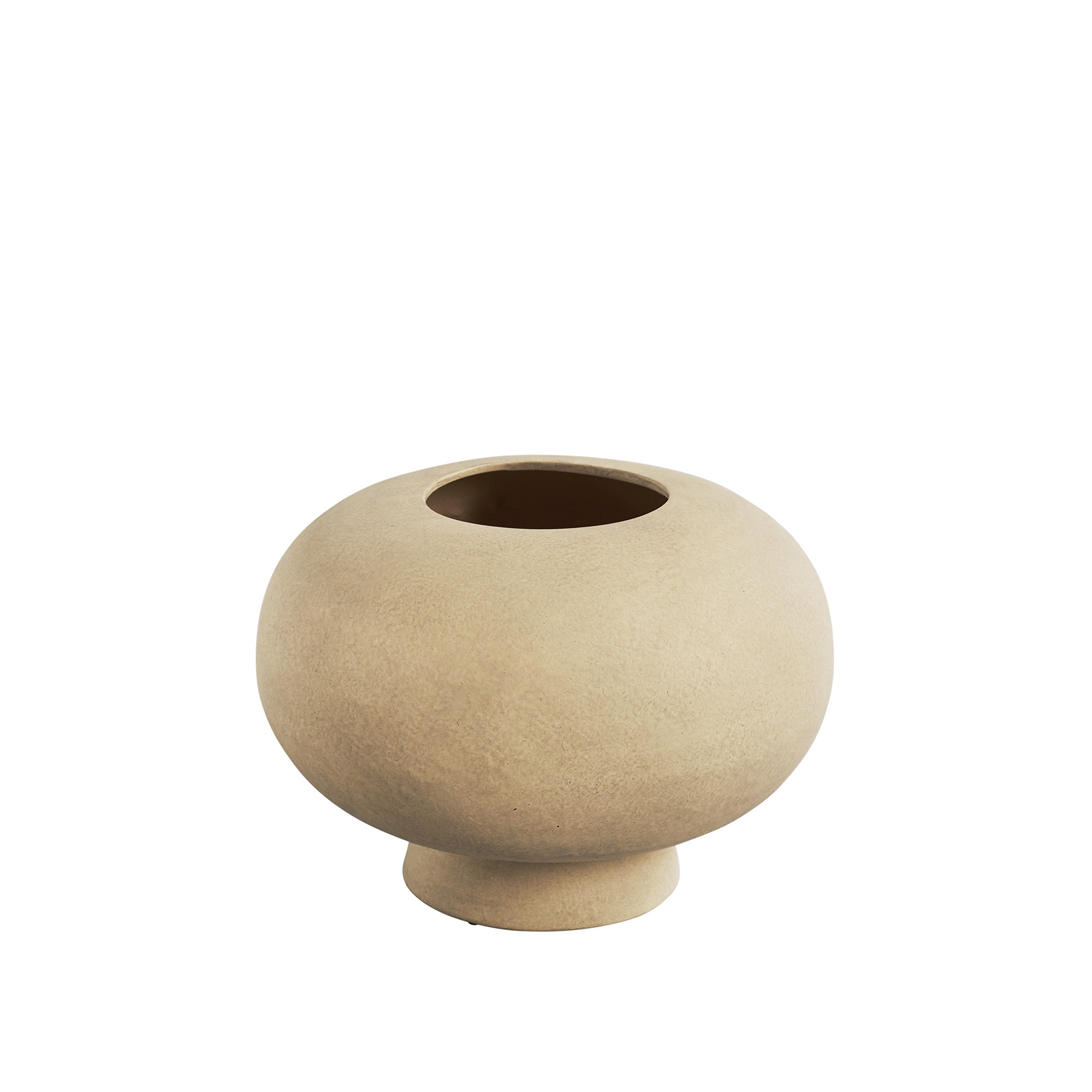 101 Copenhagen - Kabin Vase Fat Sand - Krukor & vaser - Nicolaj Nøddesbo,Tommy Hyldahl - Beige