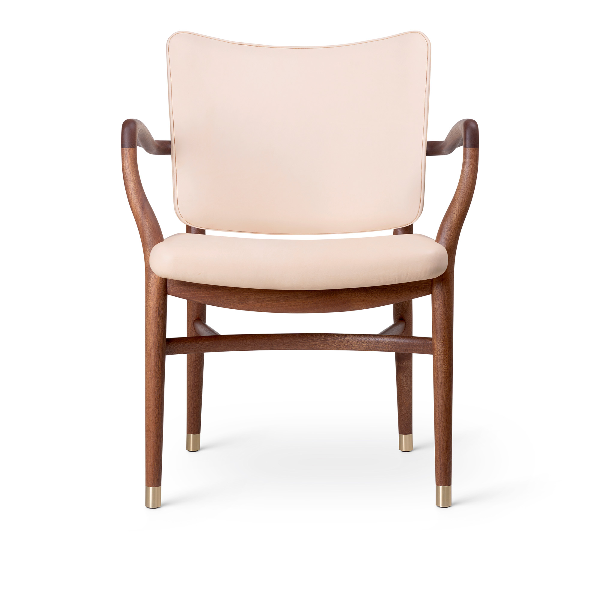 Carl Hansen - VLA61 Armchair Mahogany Oil Sif 90 - Matstolar - Vilhelm Lauritzen - Träfärgad - Trä | Möbler - Stolar Och Pallar - Matstolar | Möbelexperten