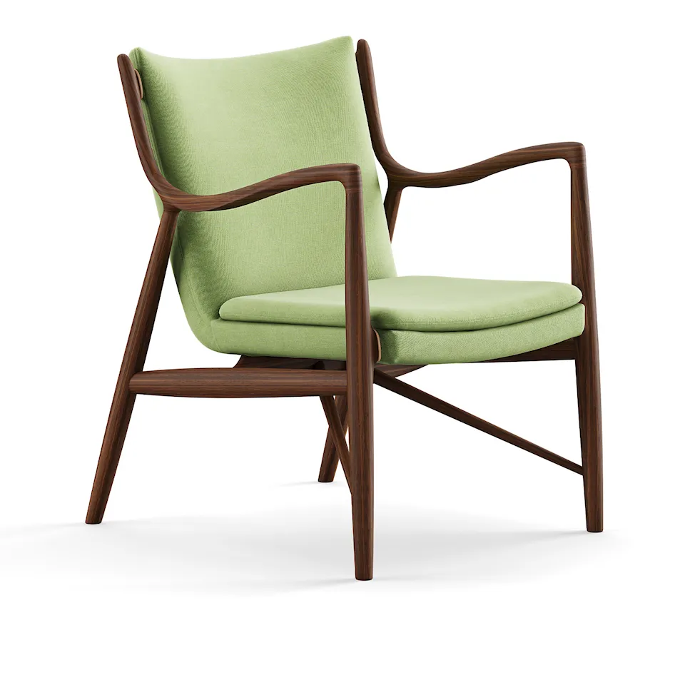 45 fåtölj Walnut