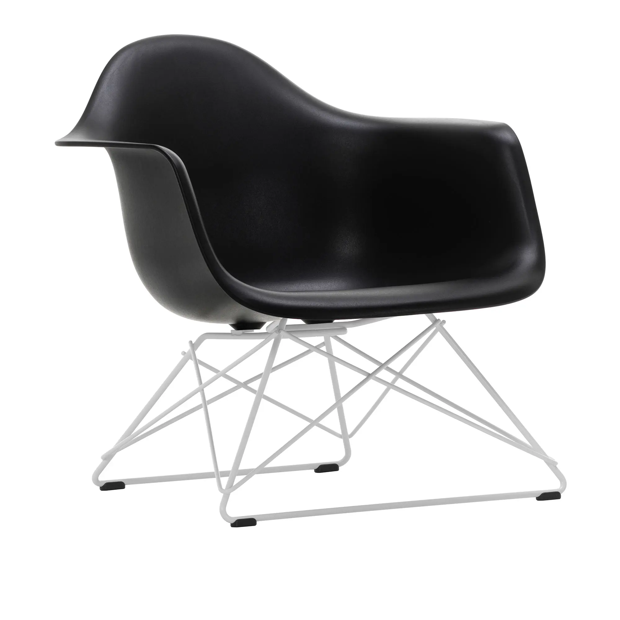 Eames RE Plastic Armchair LAR fåtölj White