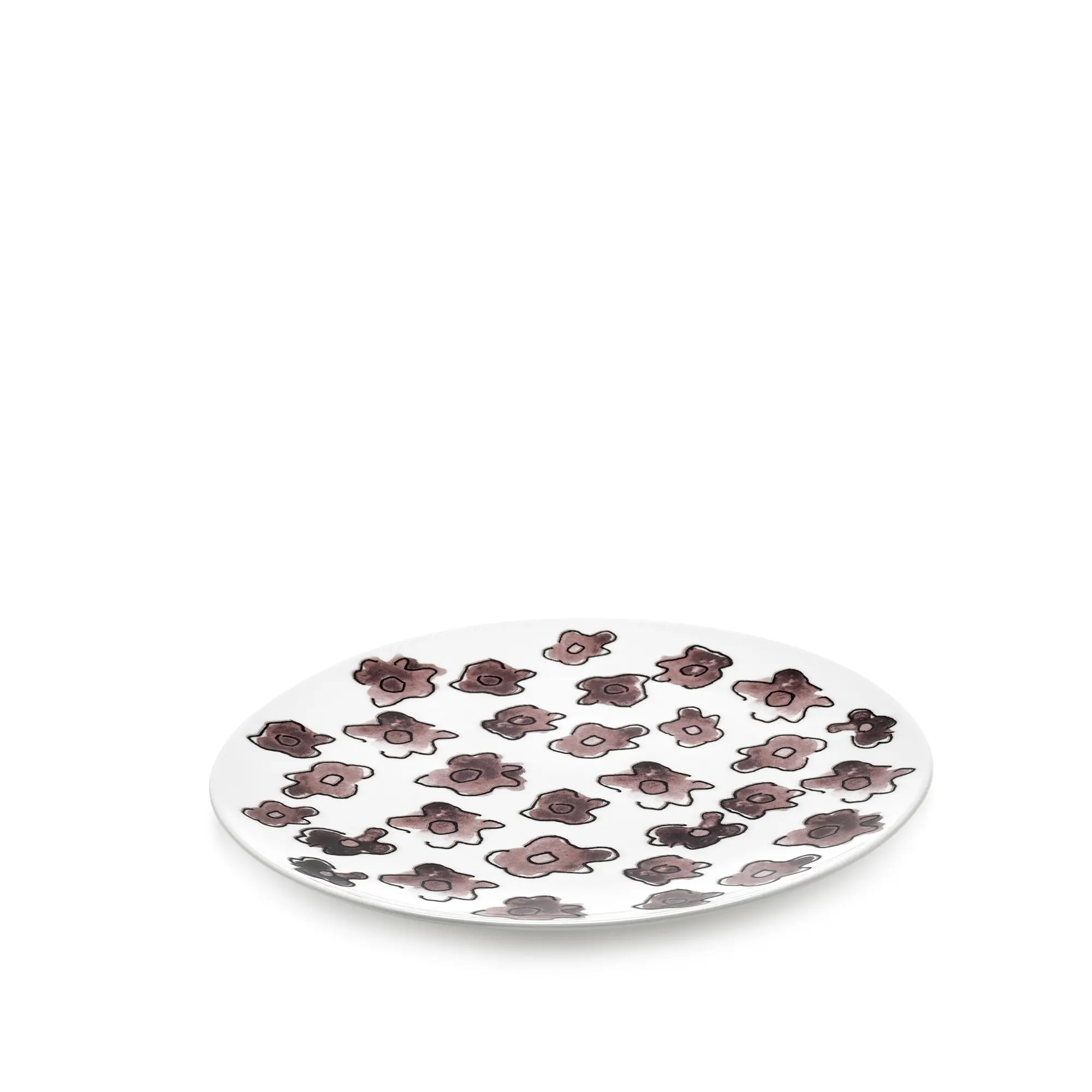 Plate L Dark Viola - Set of 2