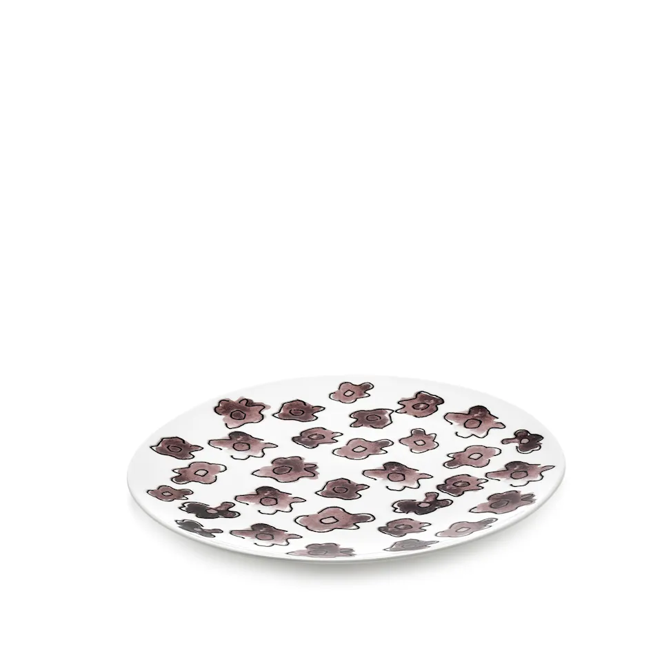 Plate L Dark Viola - Set of 2