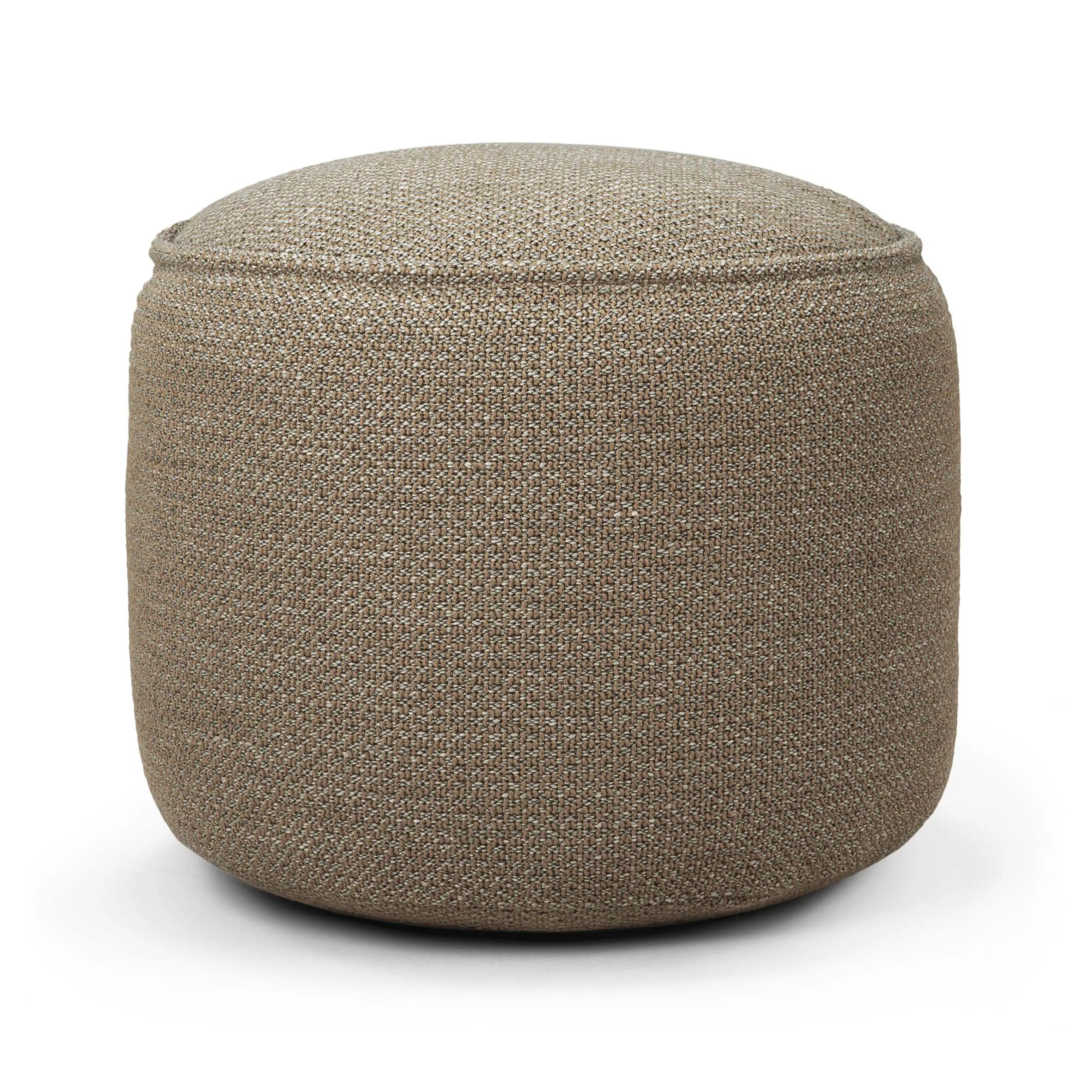 Donut Outdoor Pouf 50 cm, Mocha
