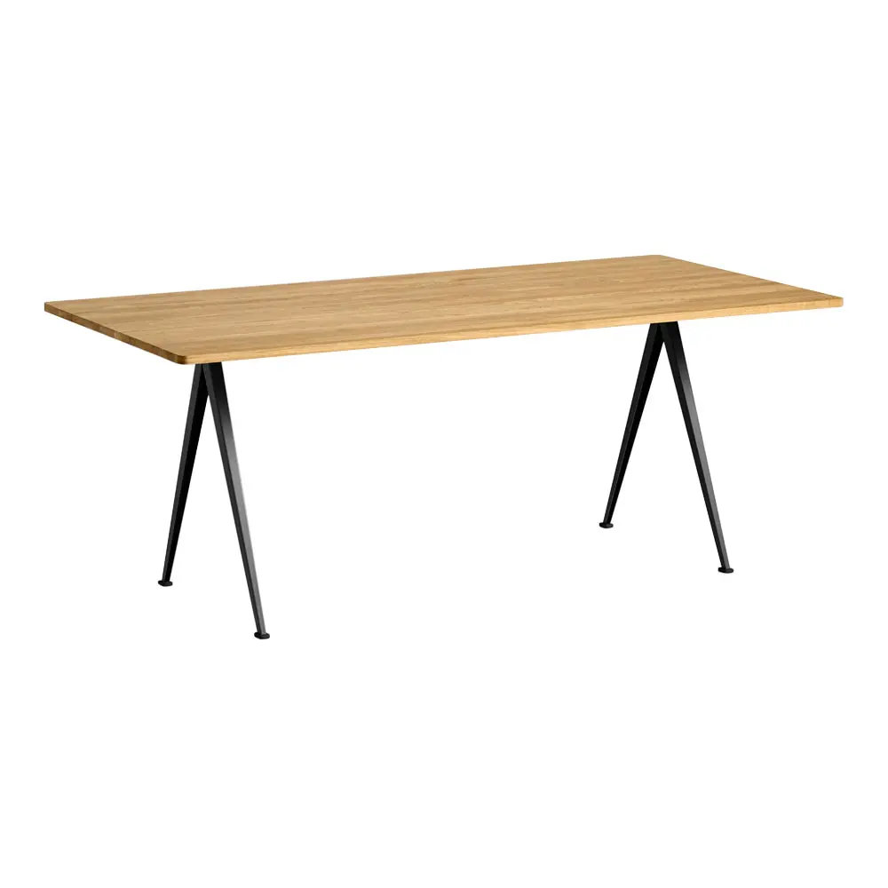 Pyramid bord 02 190 cm Black