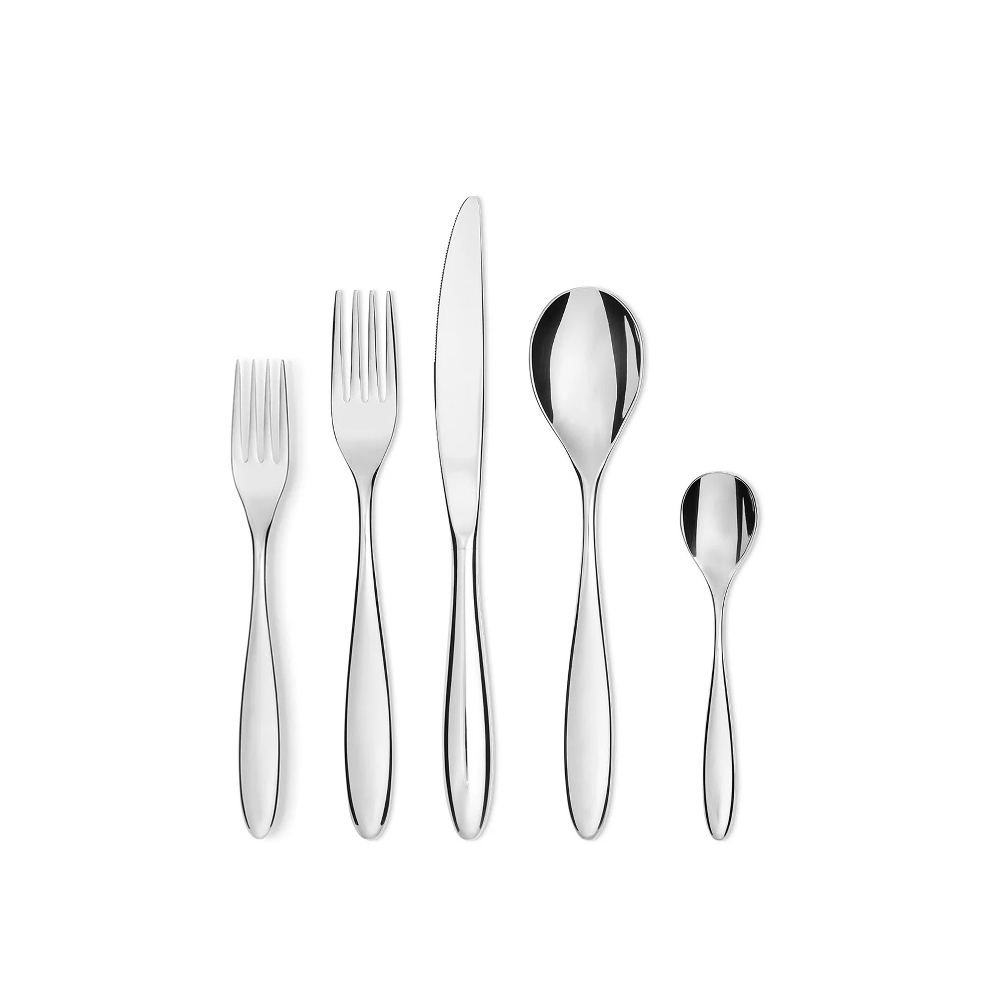 Alessi - Mami Cutlery set 5 Pcs. - Stefano Giovannoni