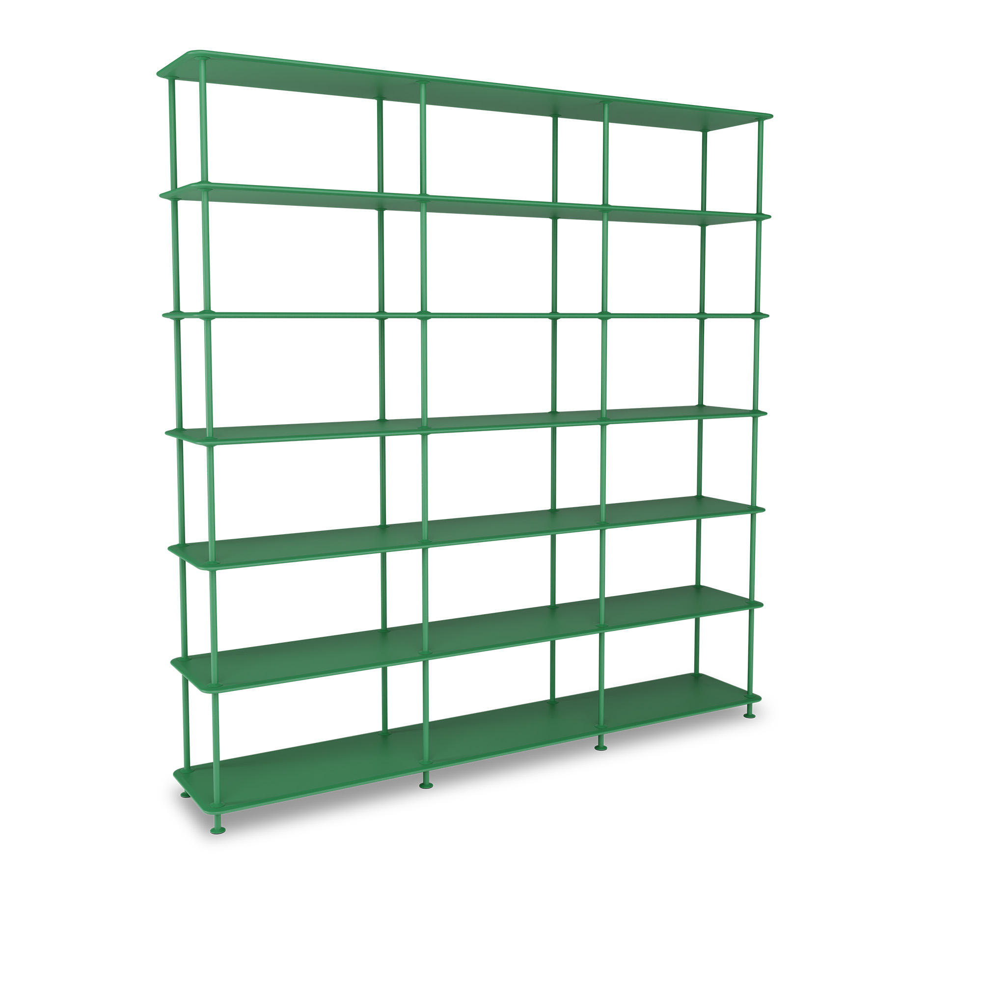 montana - montana free 666000 232-parsleystructure 152-parsley - hyllor & hyllsystem - jakob wagner - grön - metall/trä