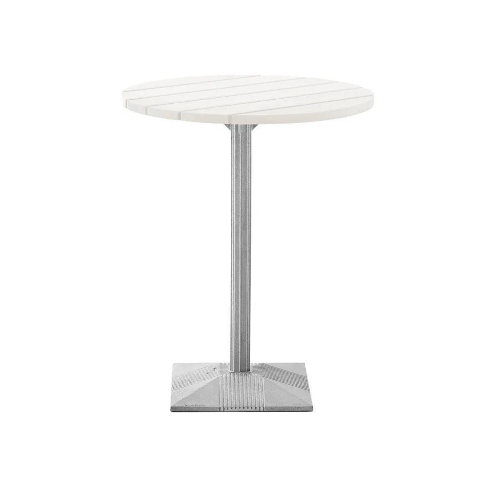 Lund Bord Liten Fot Vitlackerad Furu