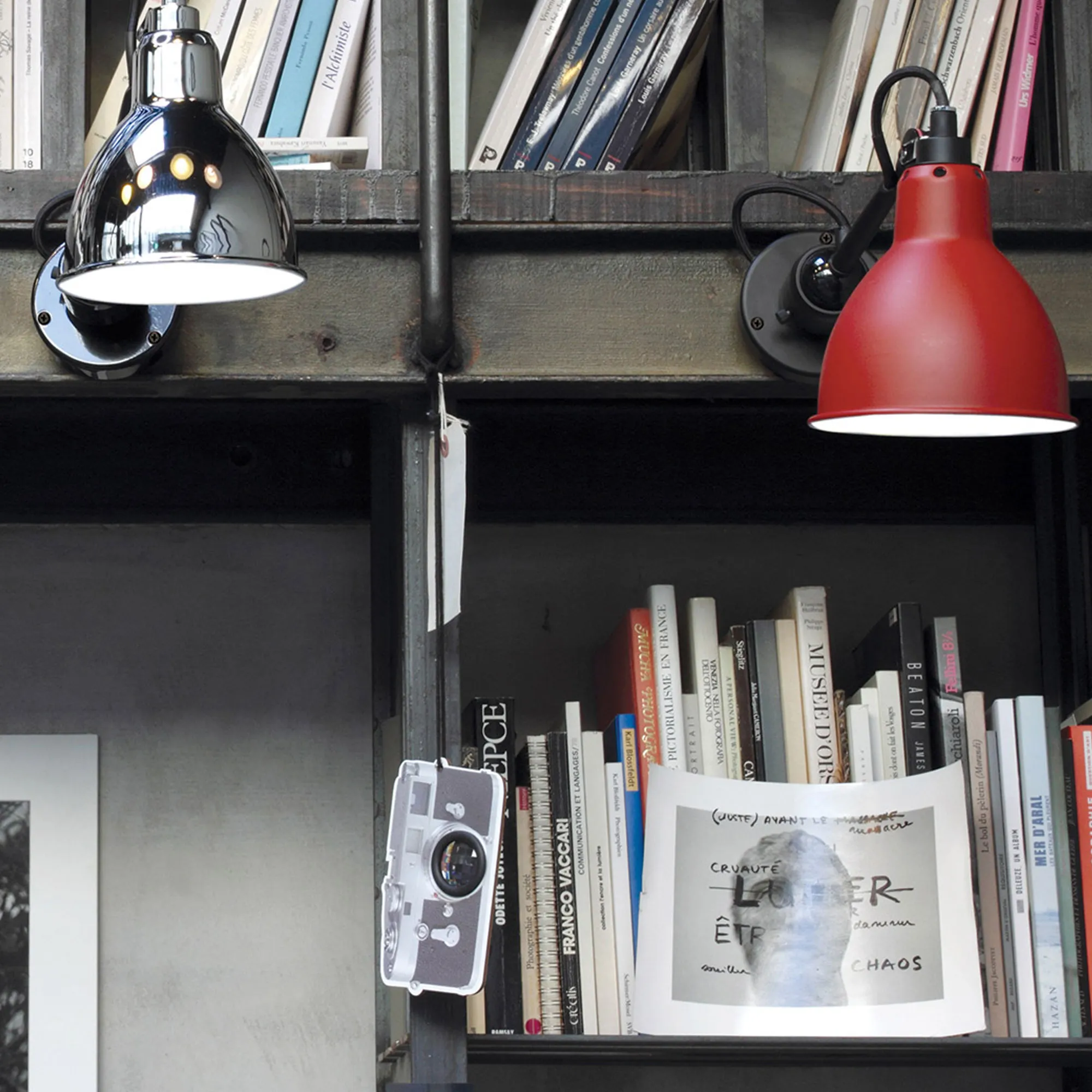 Lampe Gras No304 - Round - Svart bas