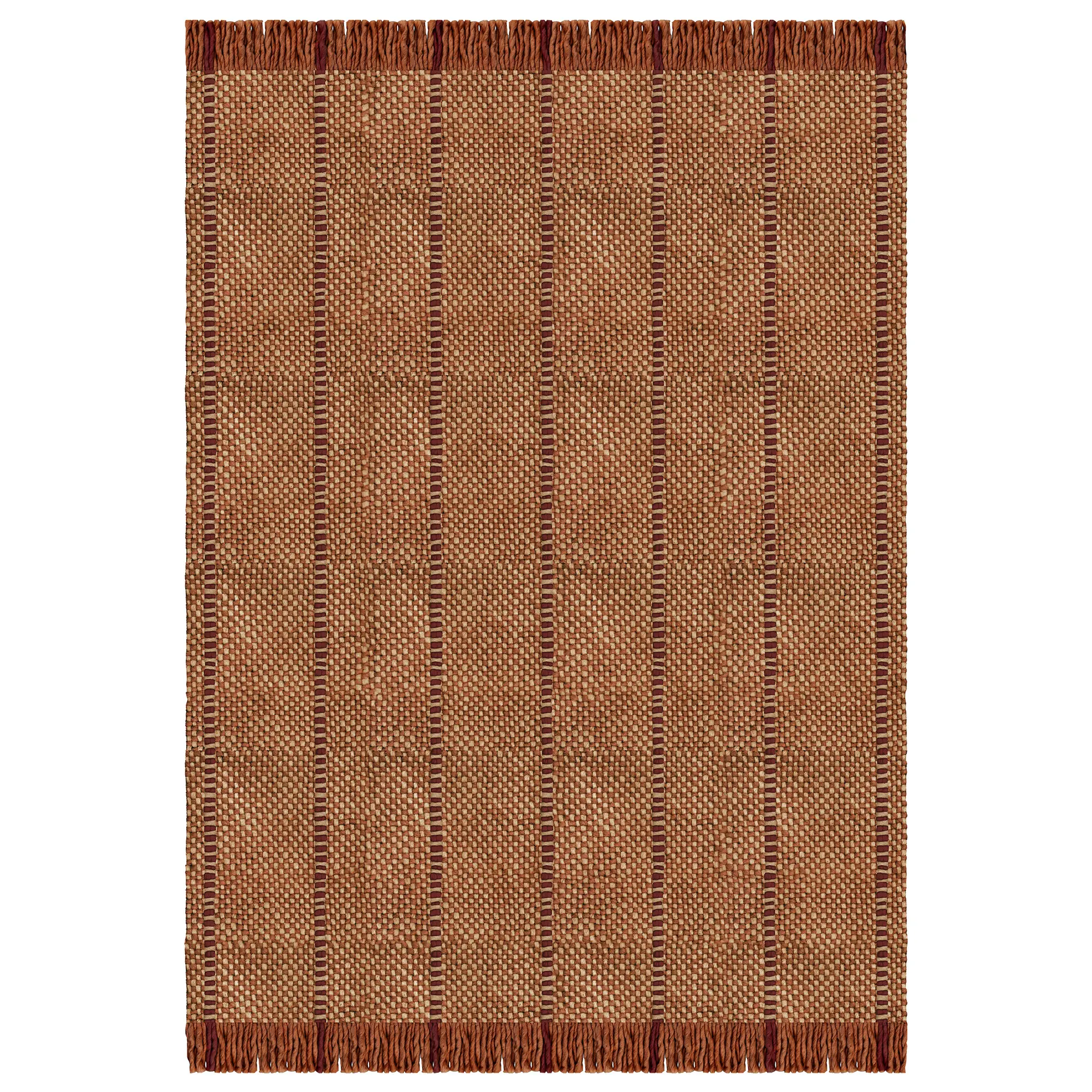 Massproductions Cord Burgundy Rust ullteppe