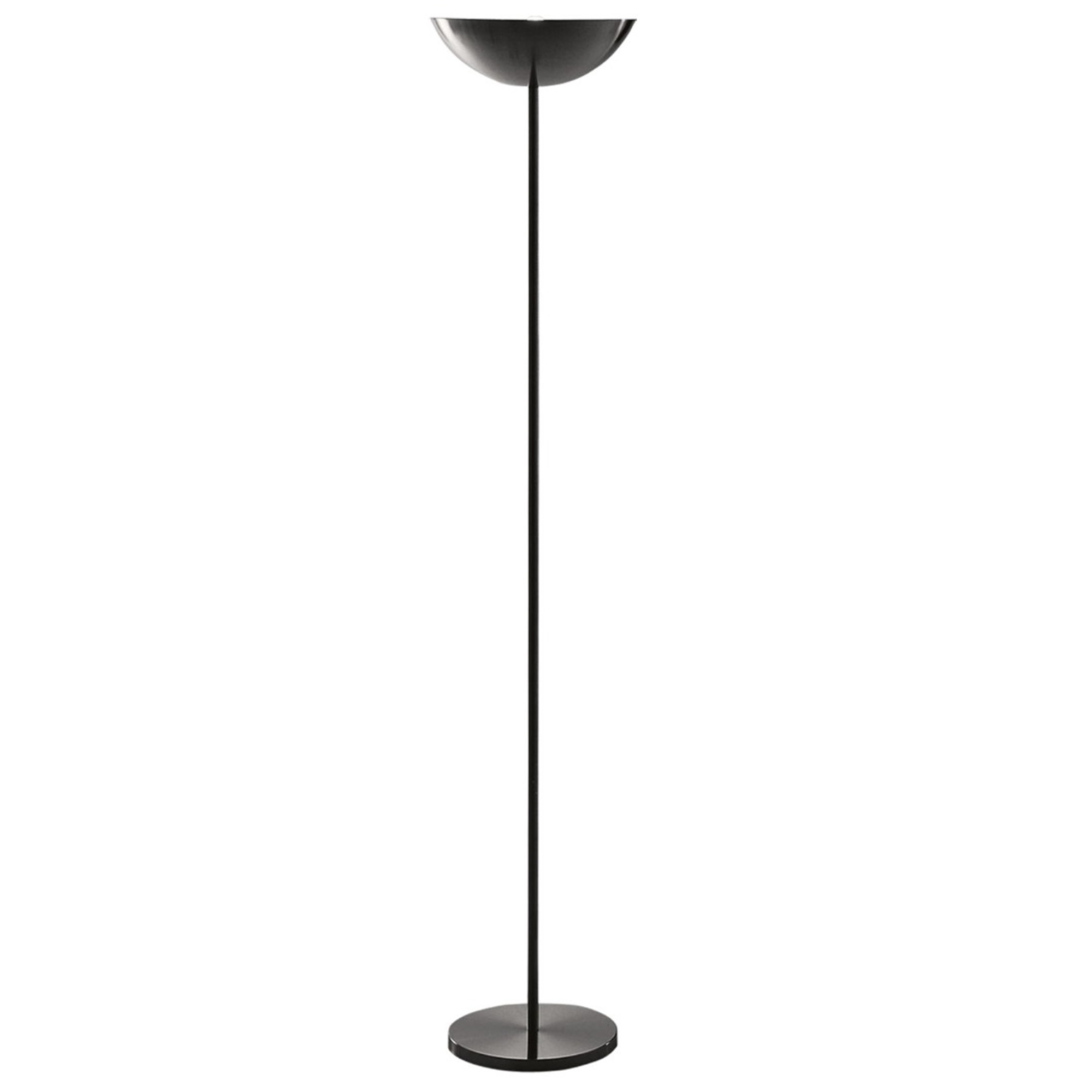 Martinelli Luce - VDL - Stainless steel floor lamp with dimmer - Uplight - Richard Neutra - Svart - Metall