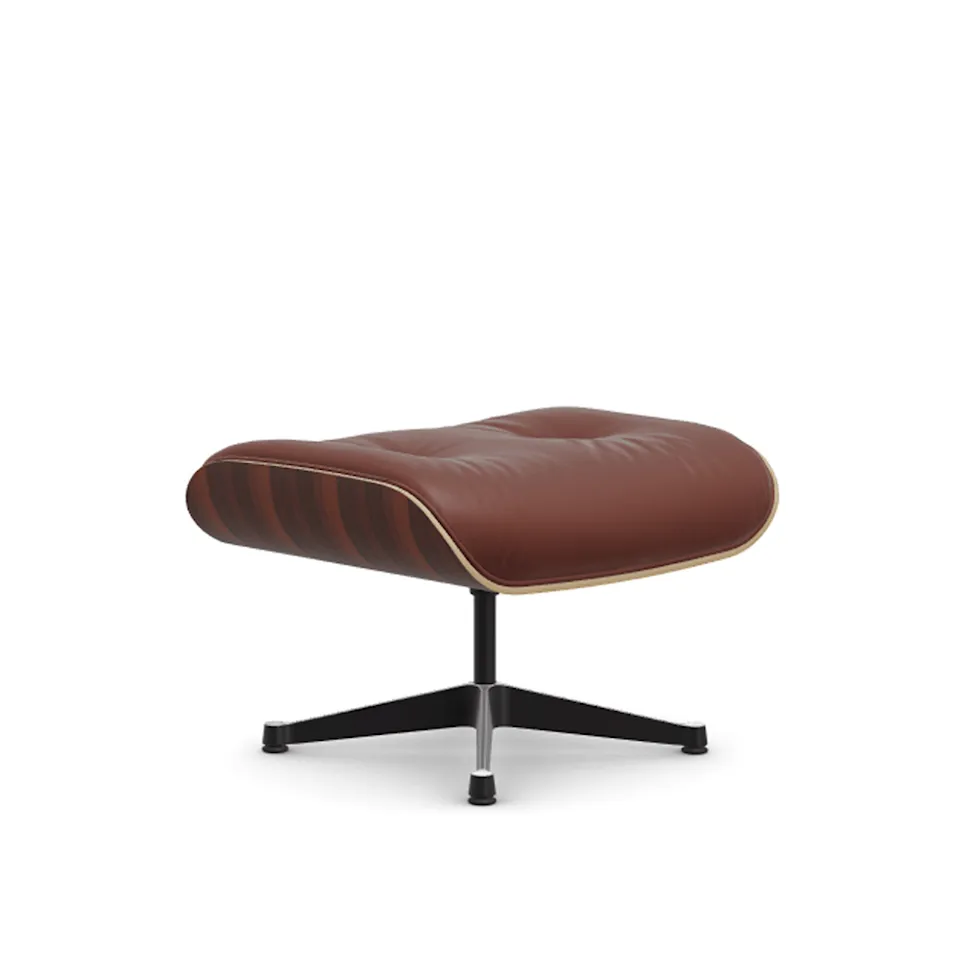 Lounge fotpall Santos Palisander Polished/Black