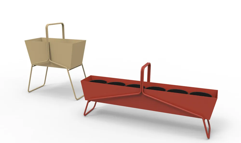 Basket Planter High
