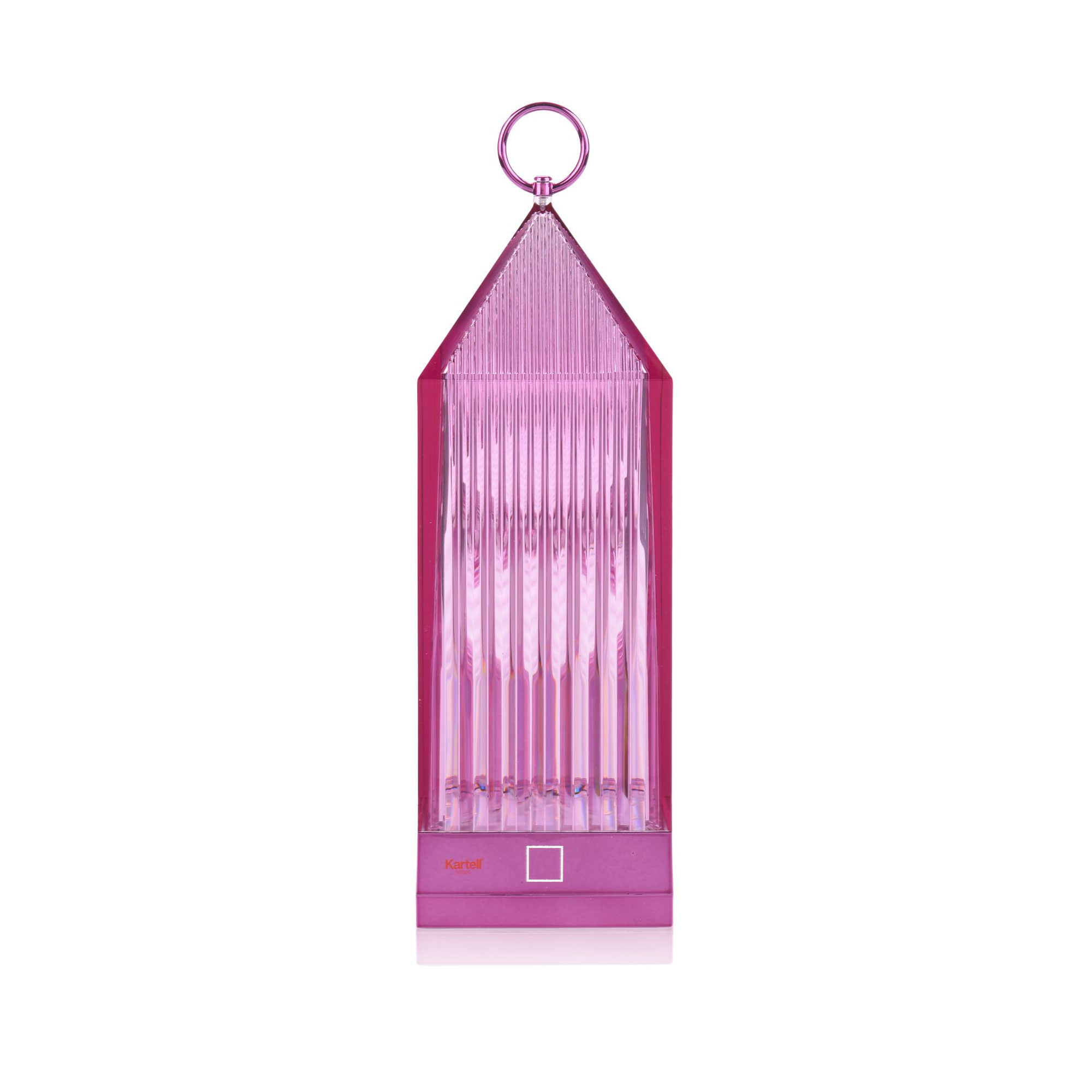 Kartell - Lantern Table Lamp 9335, Wisteria, Incl. LED 1,2W 130lm 2700K - Portabla lampor - Fabio Novembre - Lila