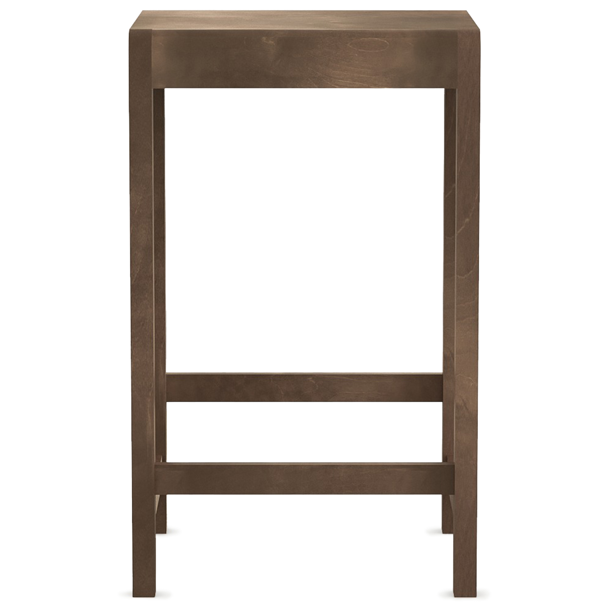 Frama - Stool 01 – Dark Brown Birch – H65 - Pallar - Frama Studio - Träfärgad - Trä | Möbler - Stolar Och Pallar - Pallar | Möbelexperten