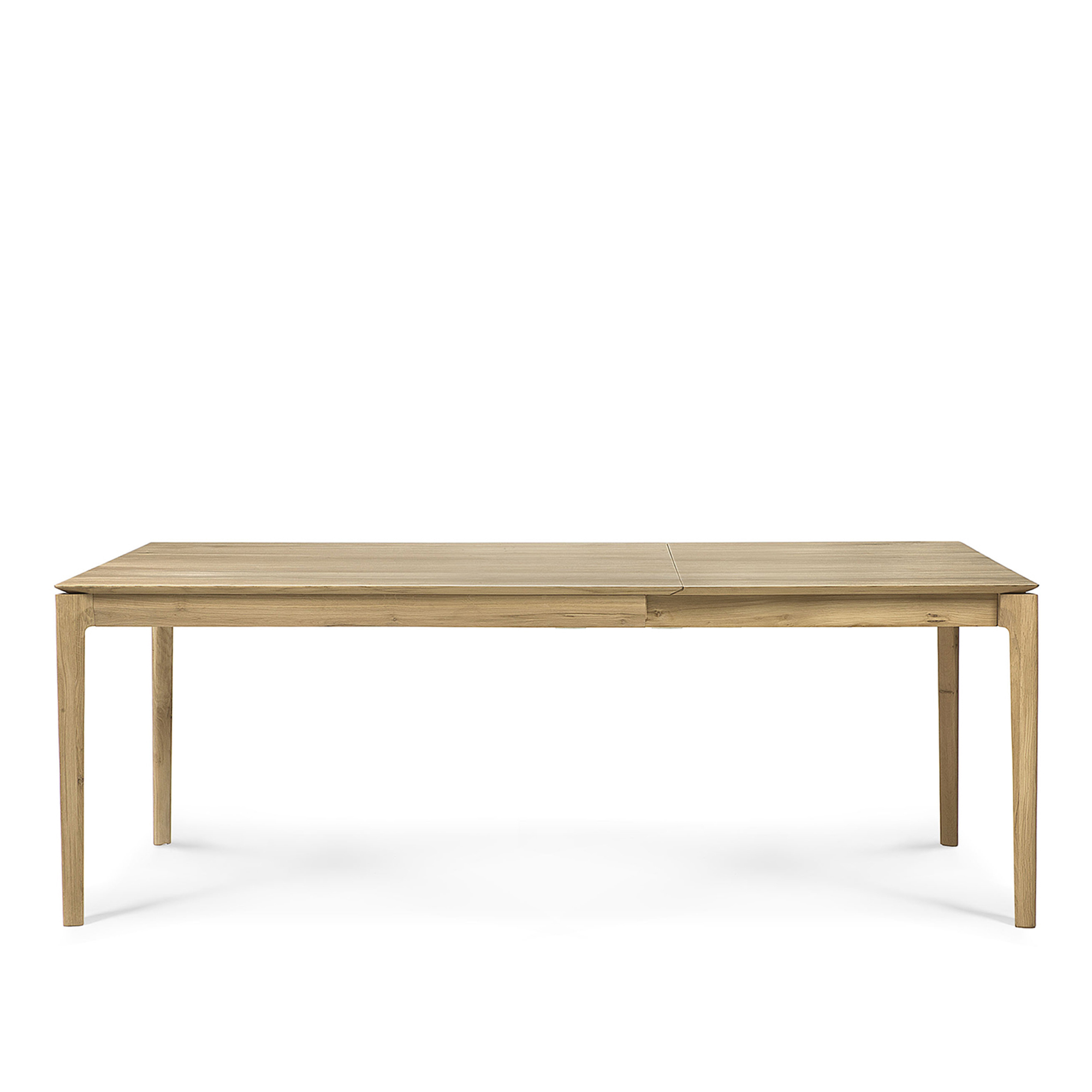 Ethnicraft - Bok Extendable Dining Table Oak 90 x 140 -220 cm - Matbord - Alain Van Havre - Träfärgad - Trä | Möbler - Bord - Matbord | Möbelexperten