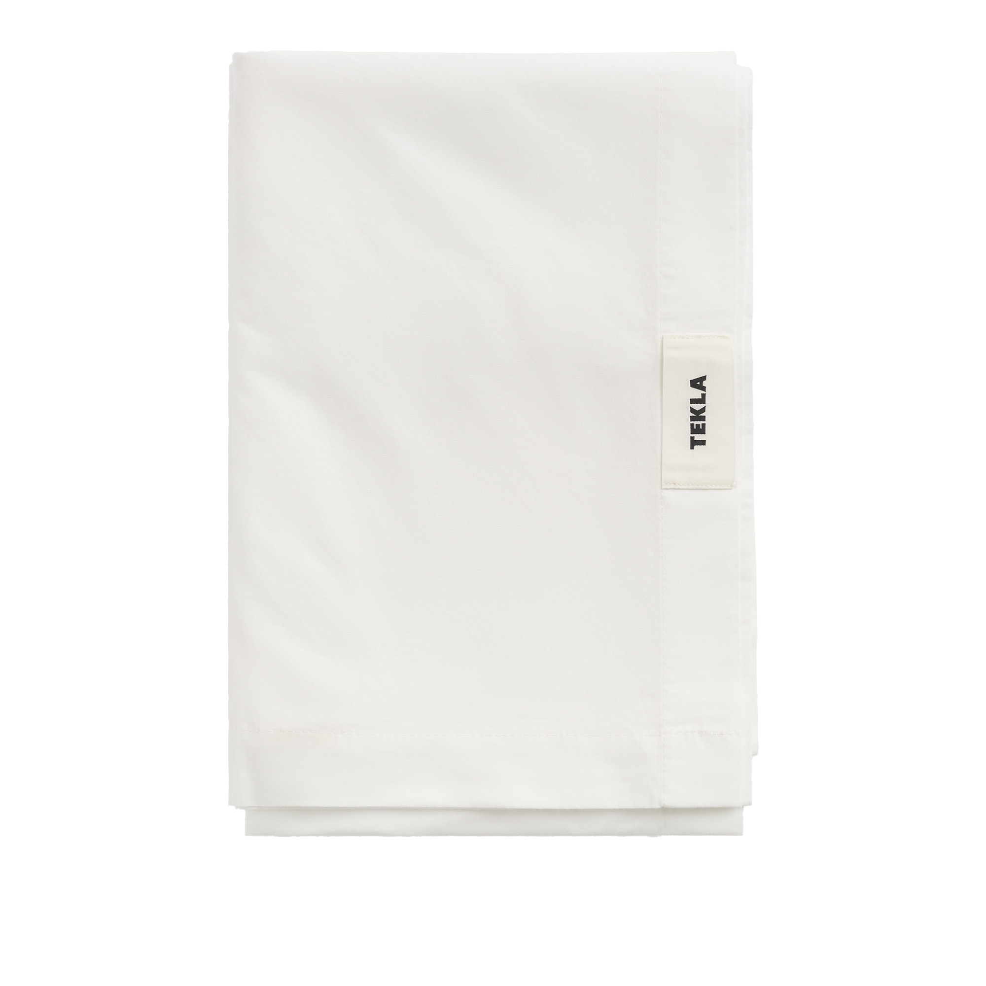 Tekla - Percale flat sheet 180x260cm broken white - Lakan - Vit | Textilier - Sovrumstextilier - Lakan | Möbelexperten