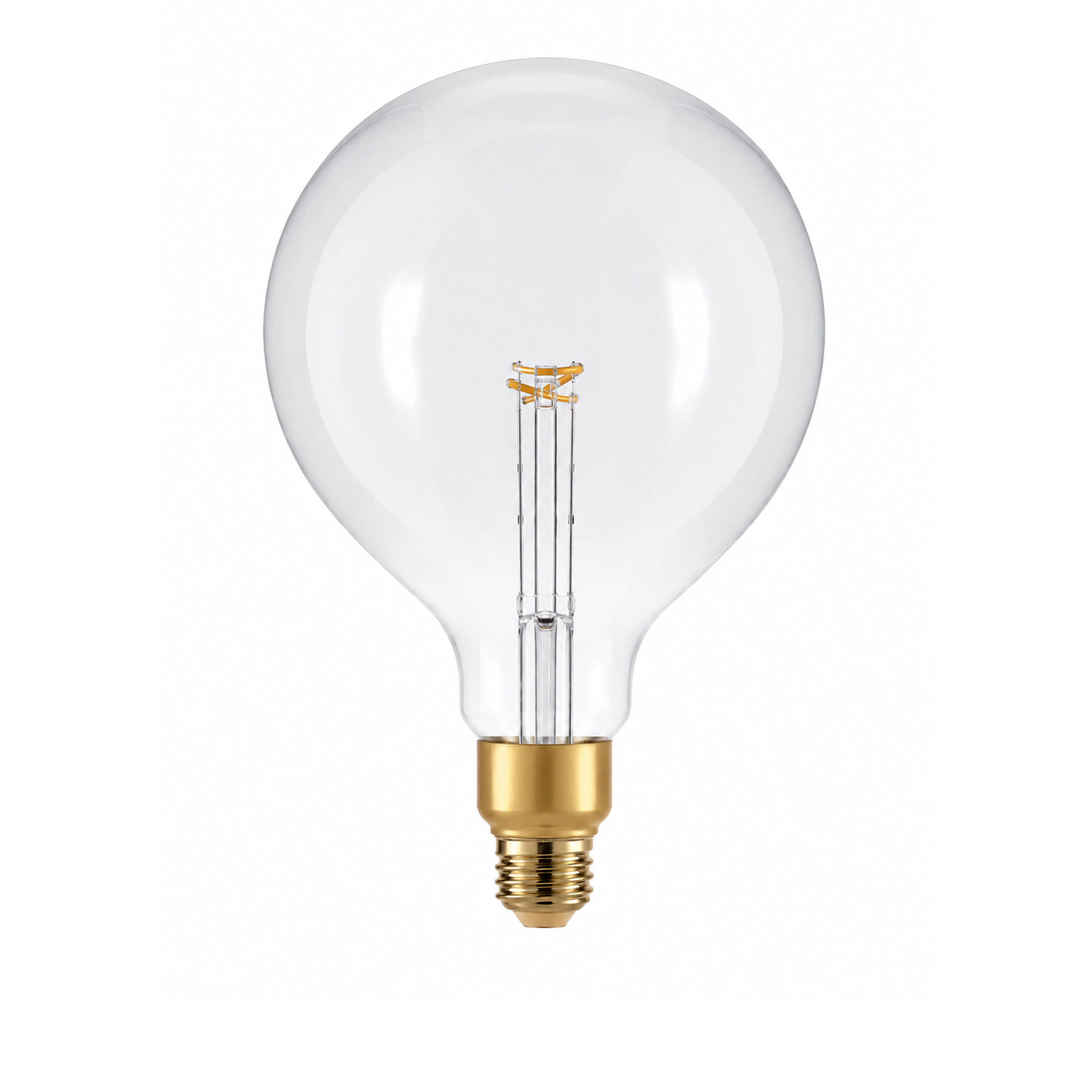 Flos - RAKE3L1003261602 Lyskilde E27 1,4 W 40 lm 2200 K Dimbar - Lyskilder - Gjennomsiktig - Glass/Metall