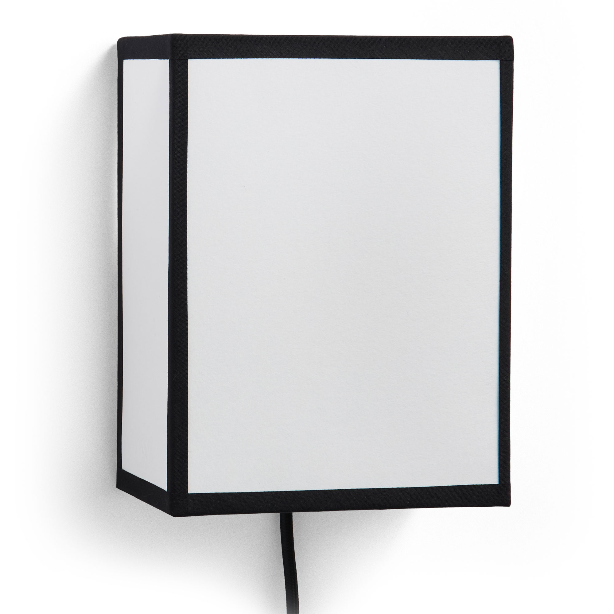 HAY - Ava Square Wall Lamp White - Vägglampor - Ana Kraš - Vit - Plast | Belysning - Vägg- Och Sänglampor - Vägglampor | Möbelexperten