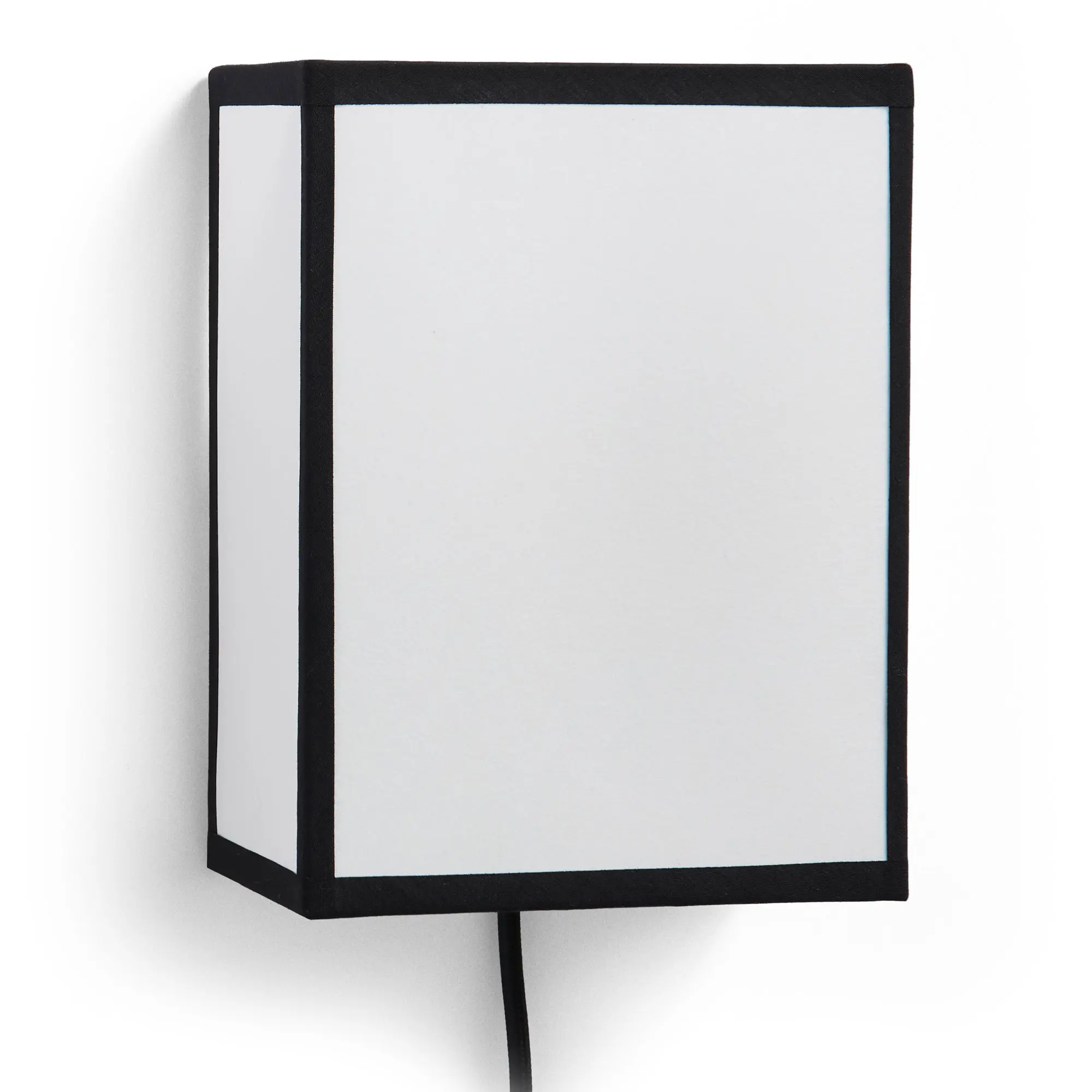 Ava Square Wall Lamp White