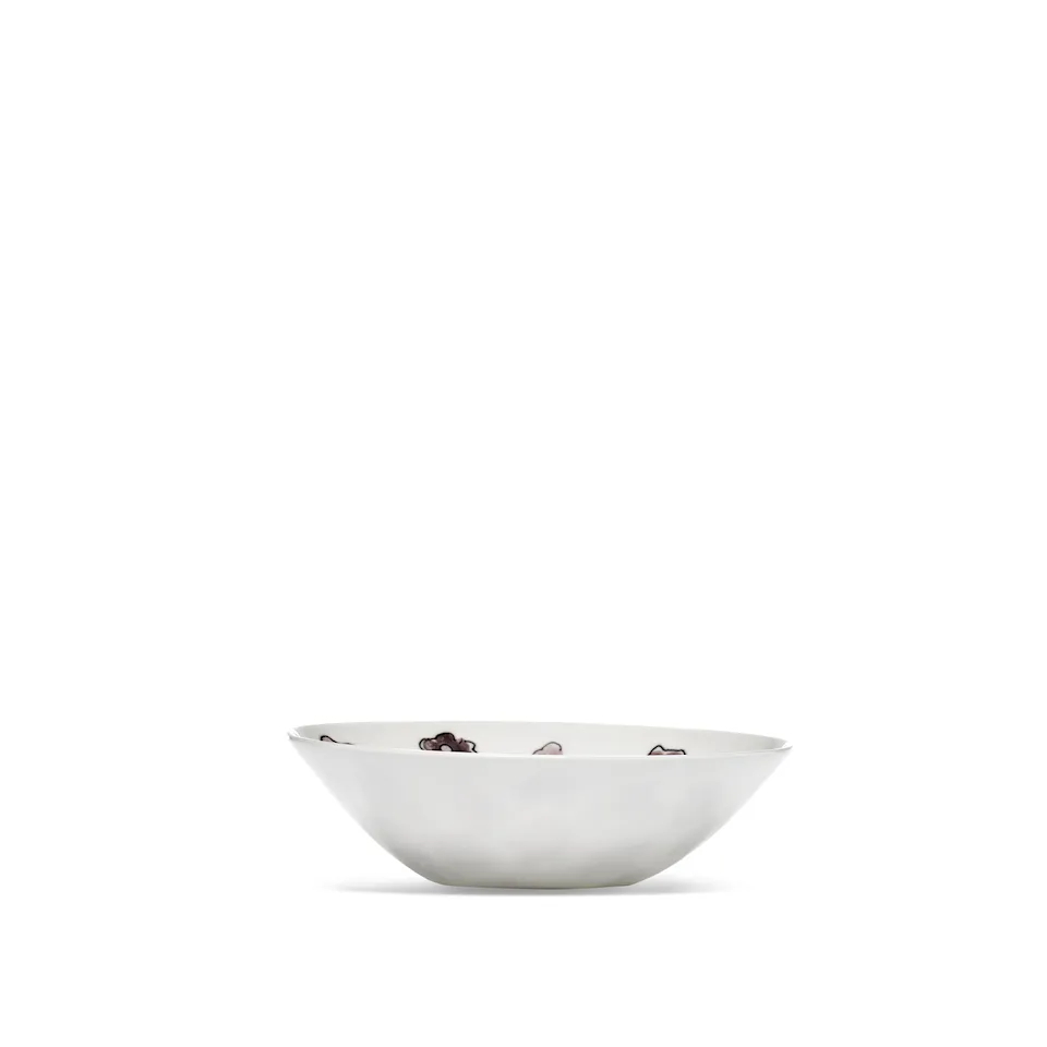 Low Bowl L Dark Viola - Set of 2