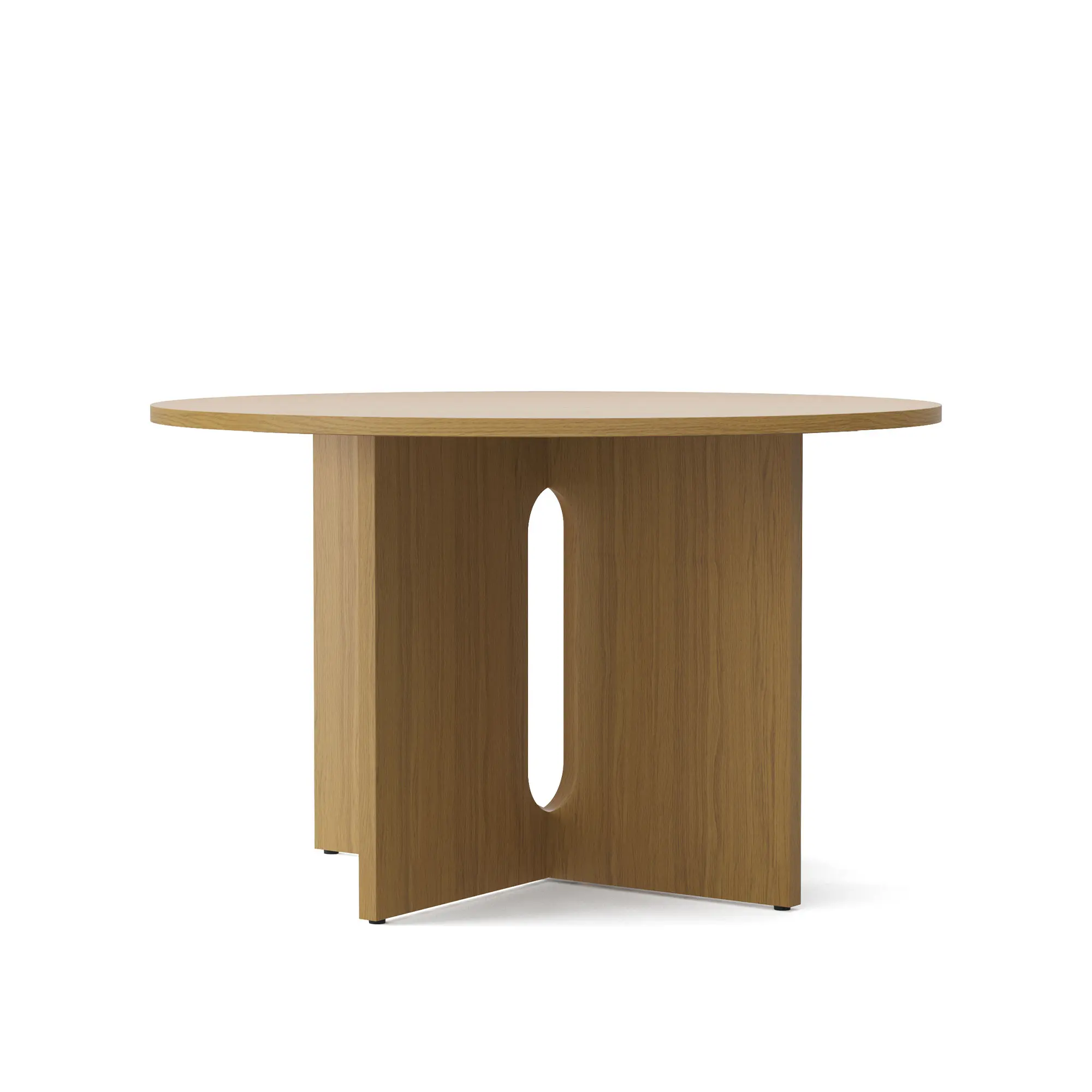Androgyne spisebord Ø120 cm eik