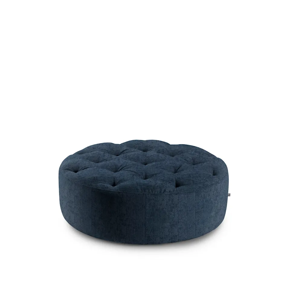 Wheel sittpuff flera knappar Ø 80 cm