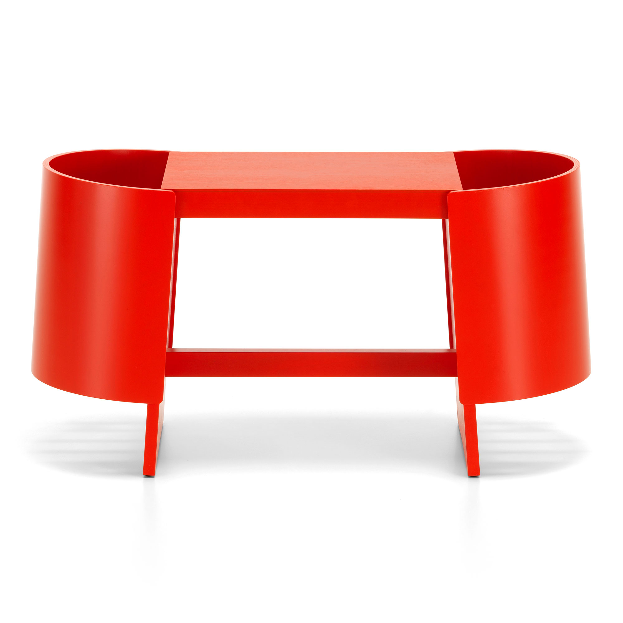 Artek - Kiulu Bench B Röd - Bänkar - Koichi Futatsumata - Röd - Trä