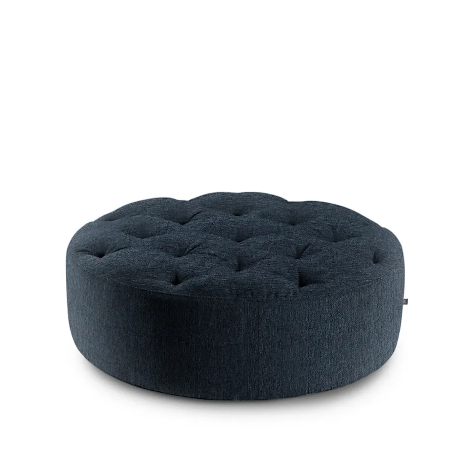 Wheel sittpuff flera knappar Ø 120 cm