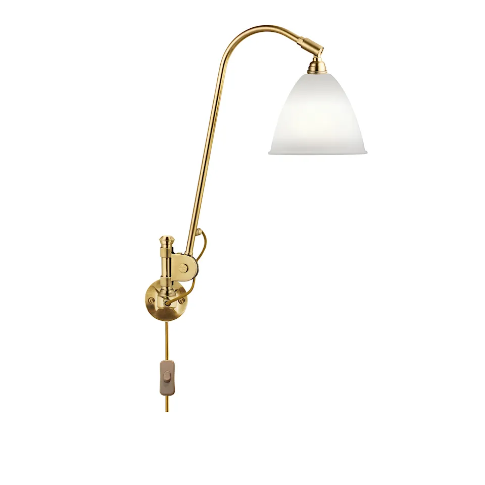 Bestlite BL6 vägglampa mässing
