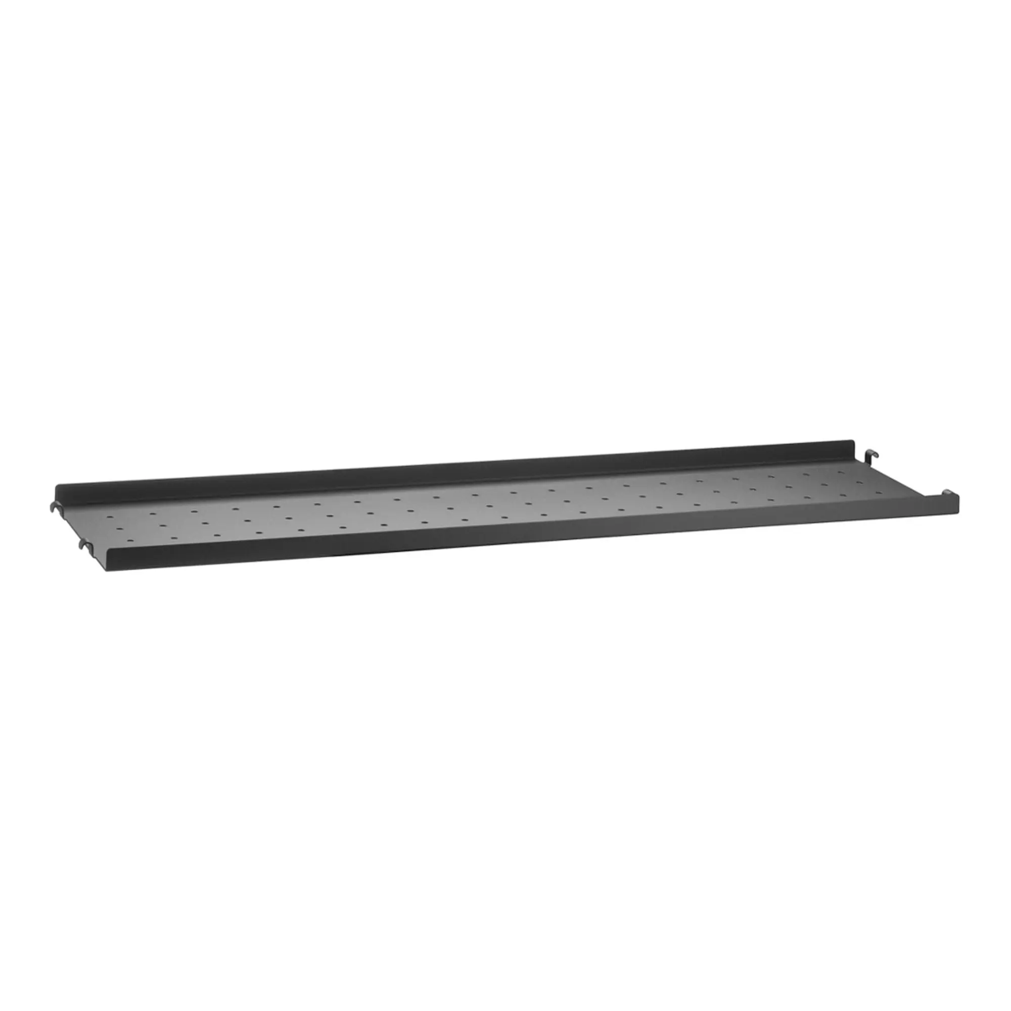 metallhylleplate 78x20cm låg kant